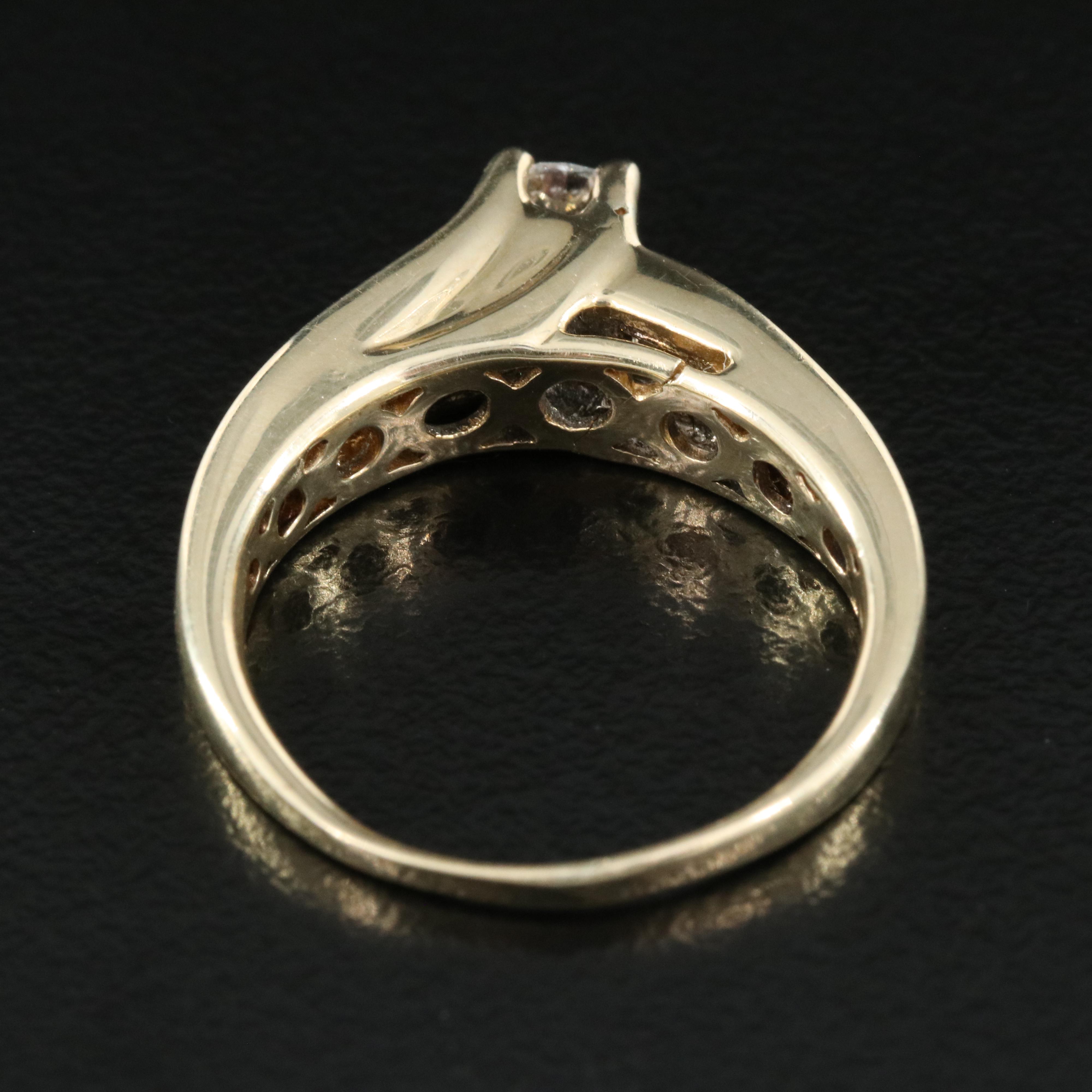 14K 0.93 CTW Diamond Ring