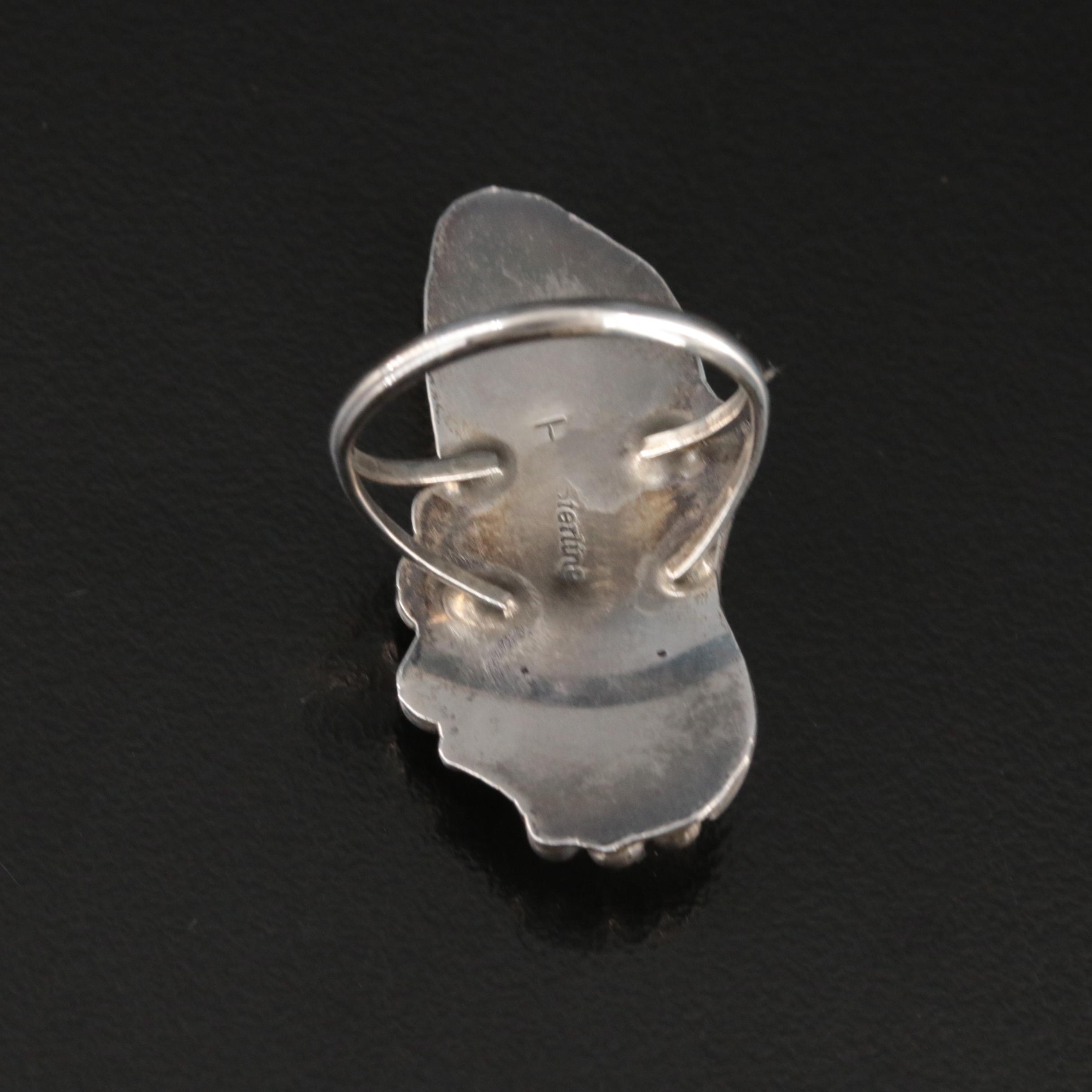 Chris Charley and Angeline Miller Navajo Diné Featured in Sterling Jewelry