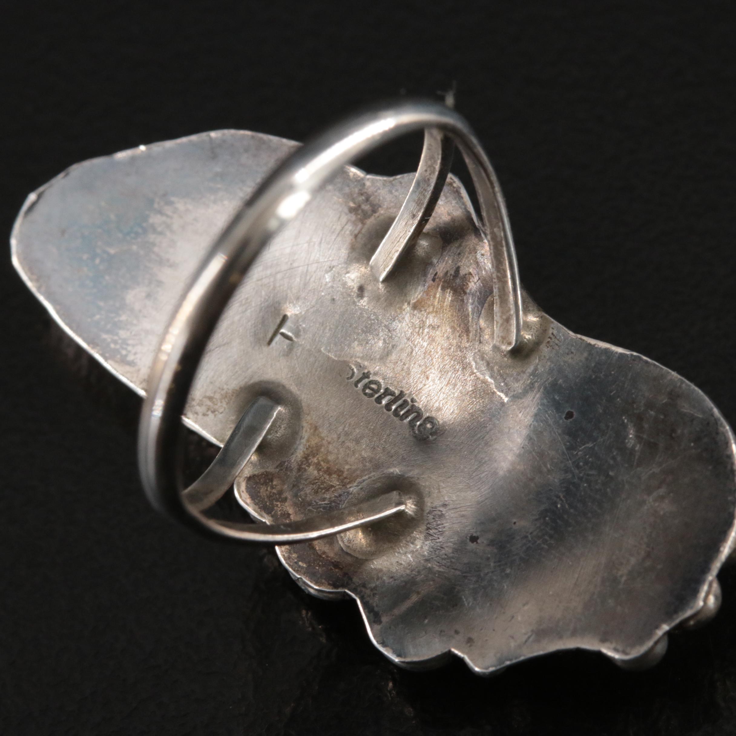 Chris Charley and Angeline Miller Navajo Diné Featured in Sterling Jewelry