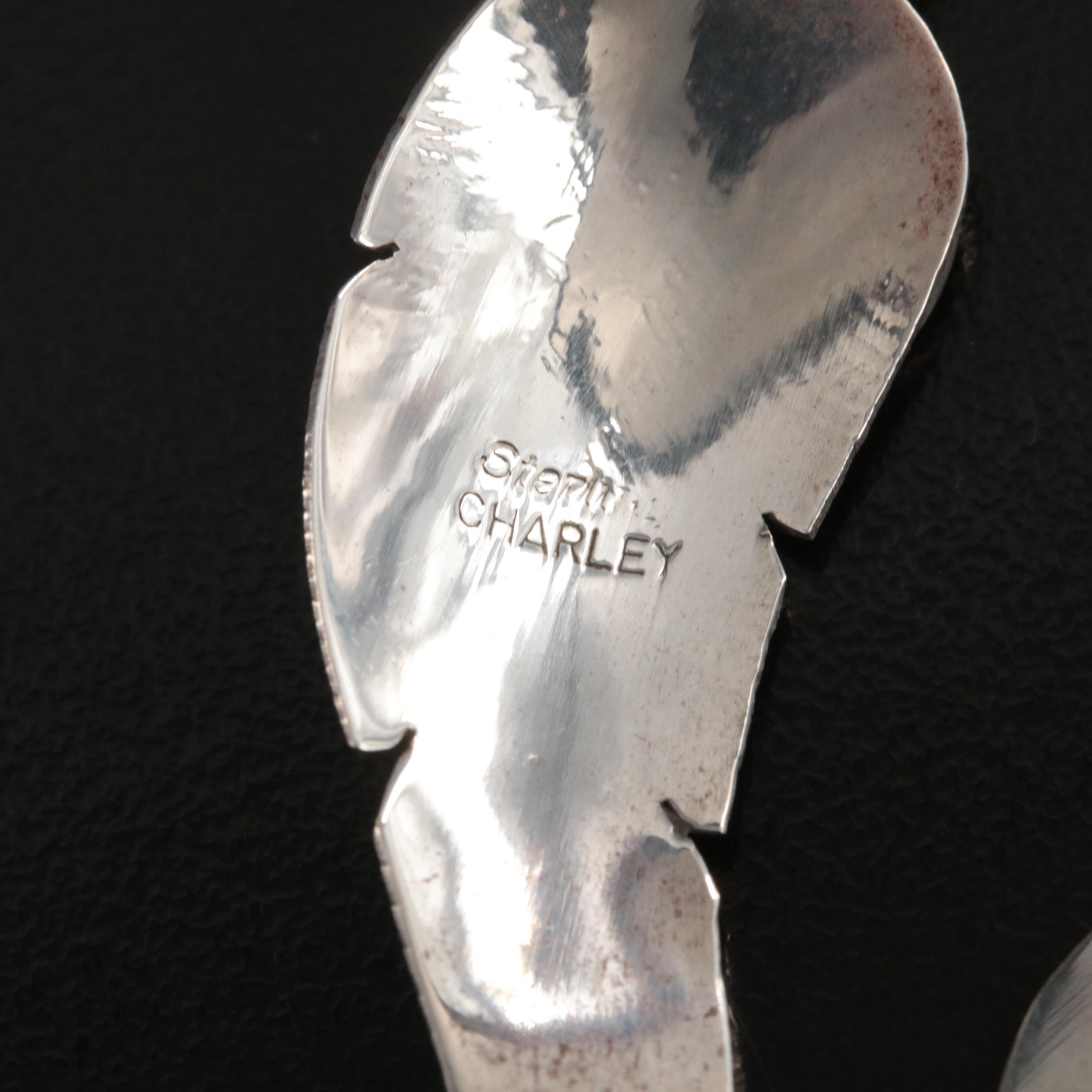 Chris Charley and Angeline Miller Navajo Diné Featured in Sterling Jewelry