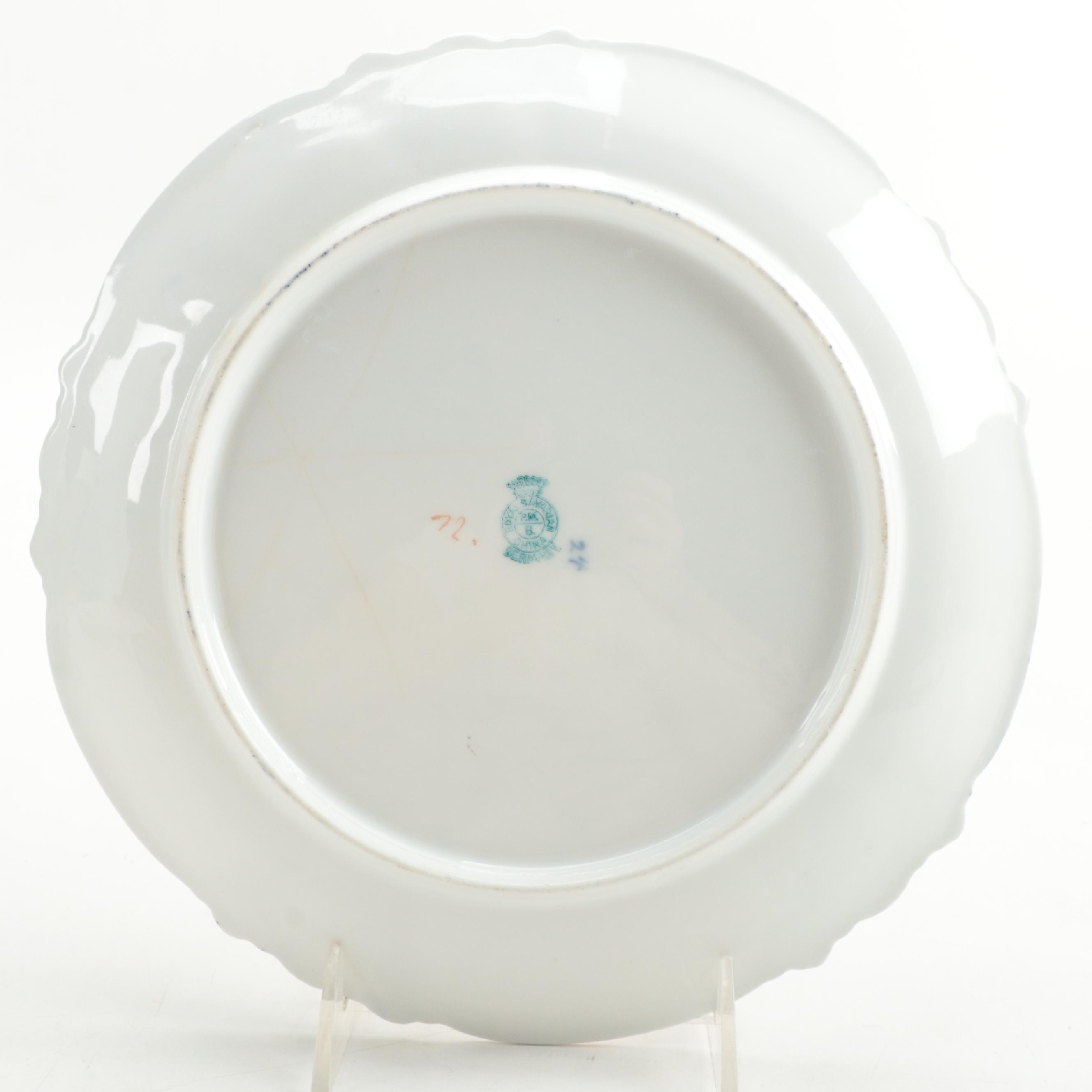 Richard Ginori and Other Hand-Painted Porcelain and Ceramic Cabinet Plates