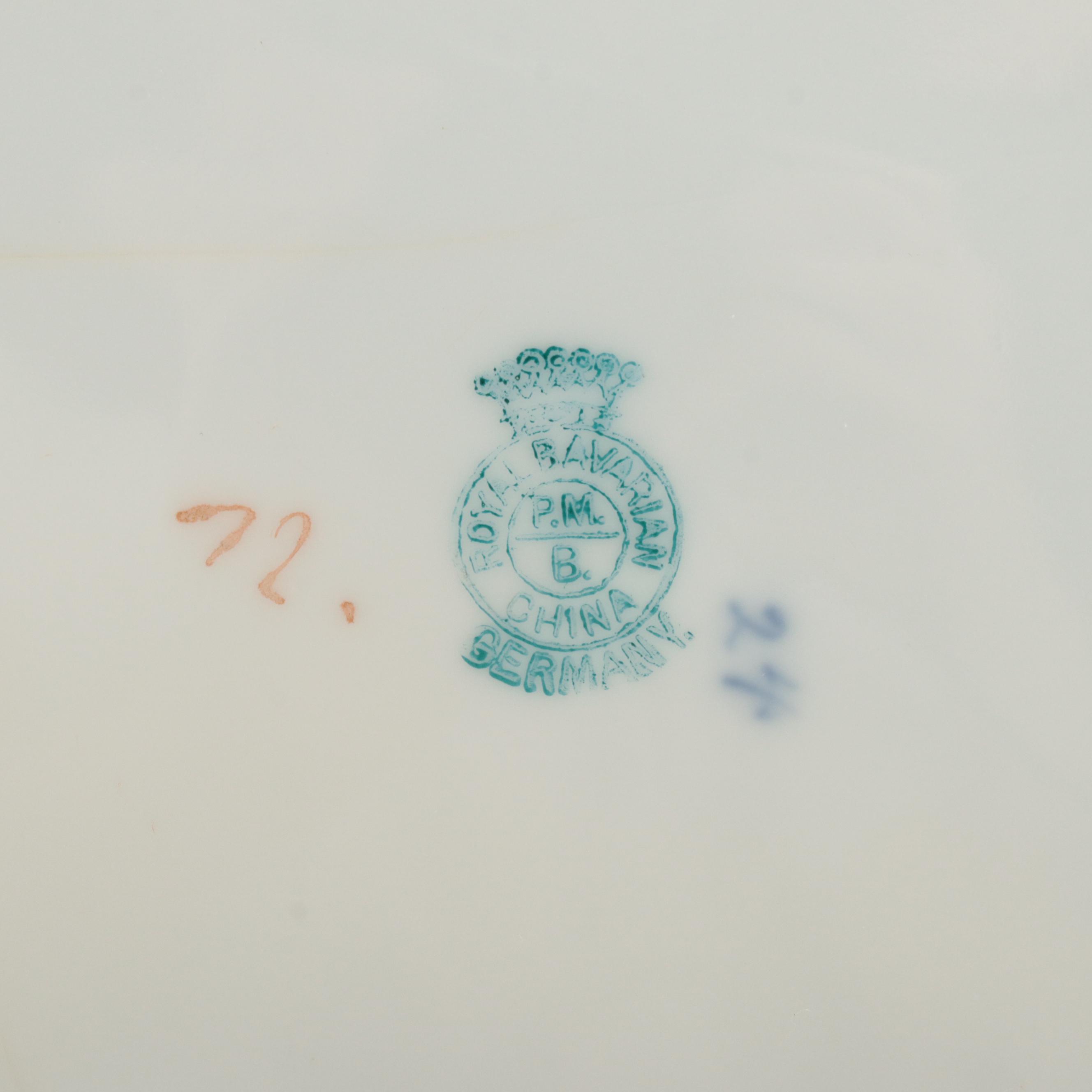 Richard Ginori and Other Hand-Painted Porcelain and Ceramic Cabinet Plates