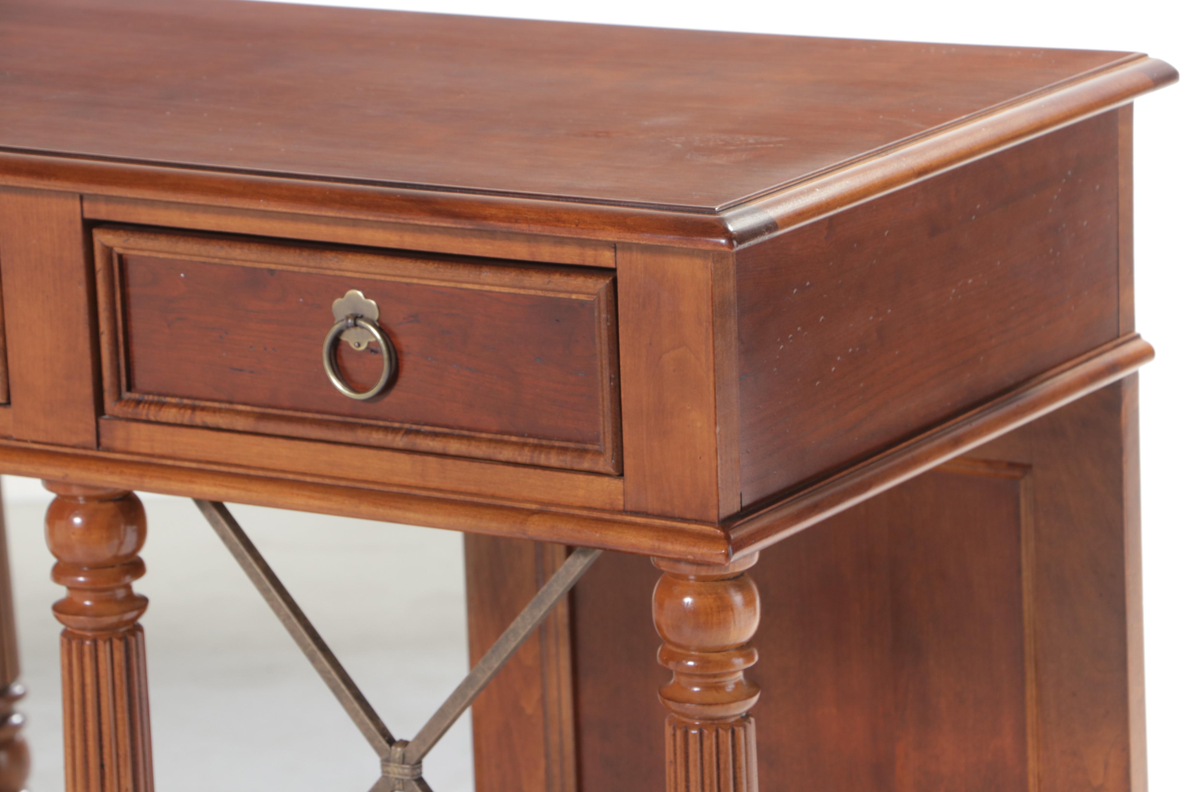 Nautica Home by Lexington Empire Style Cherrywood and Mirror-Back Sideboard