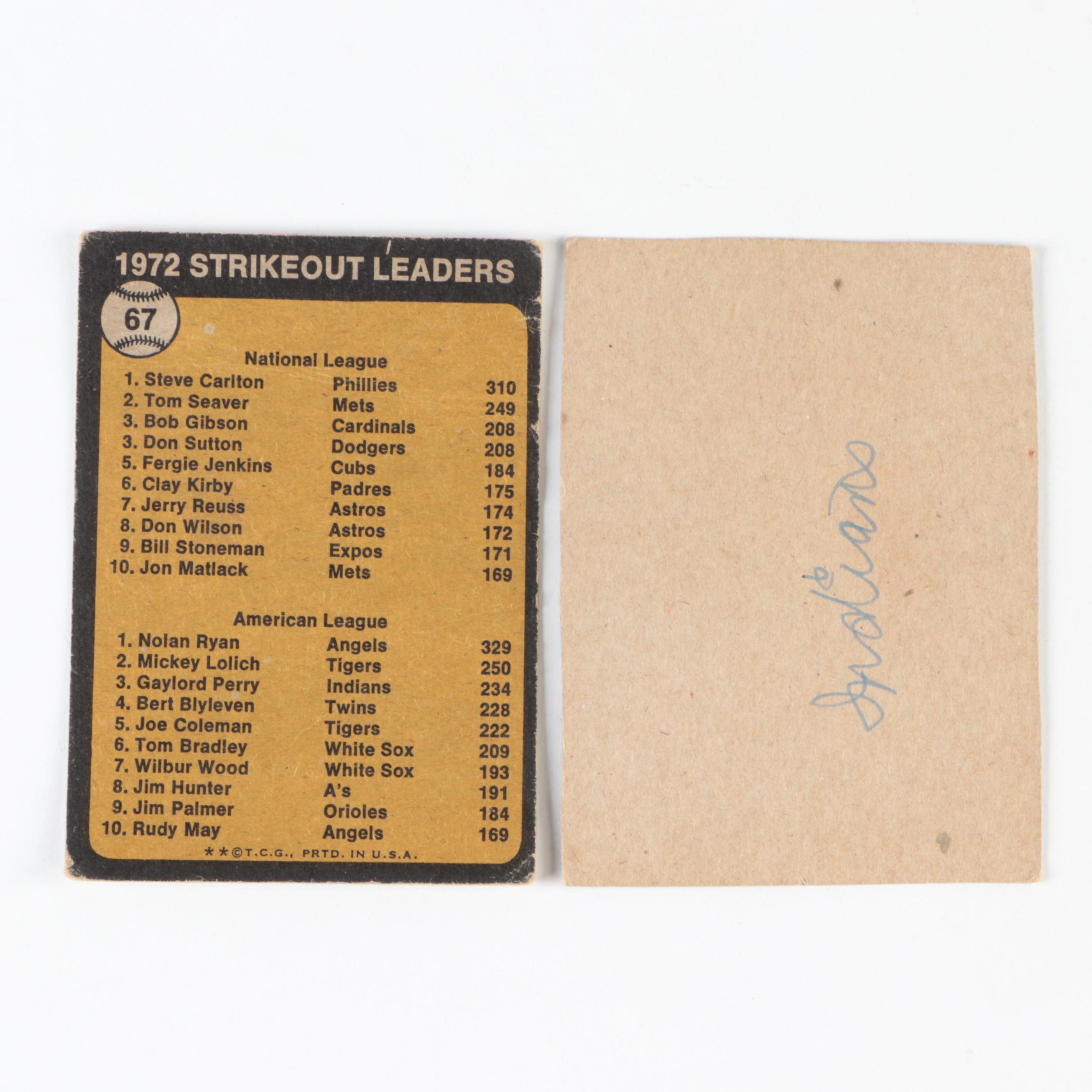 Topps, Other Baseball Cards with Rose, Brock, Kaline and More, 1960s–1970s