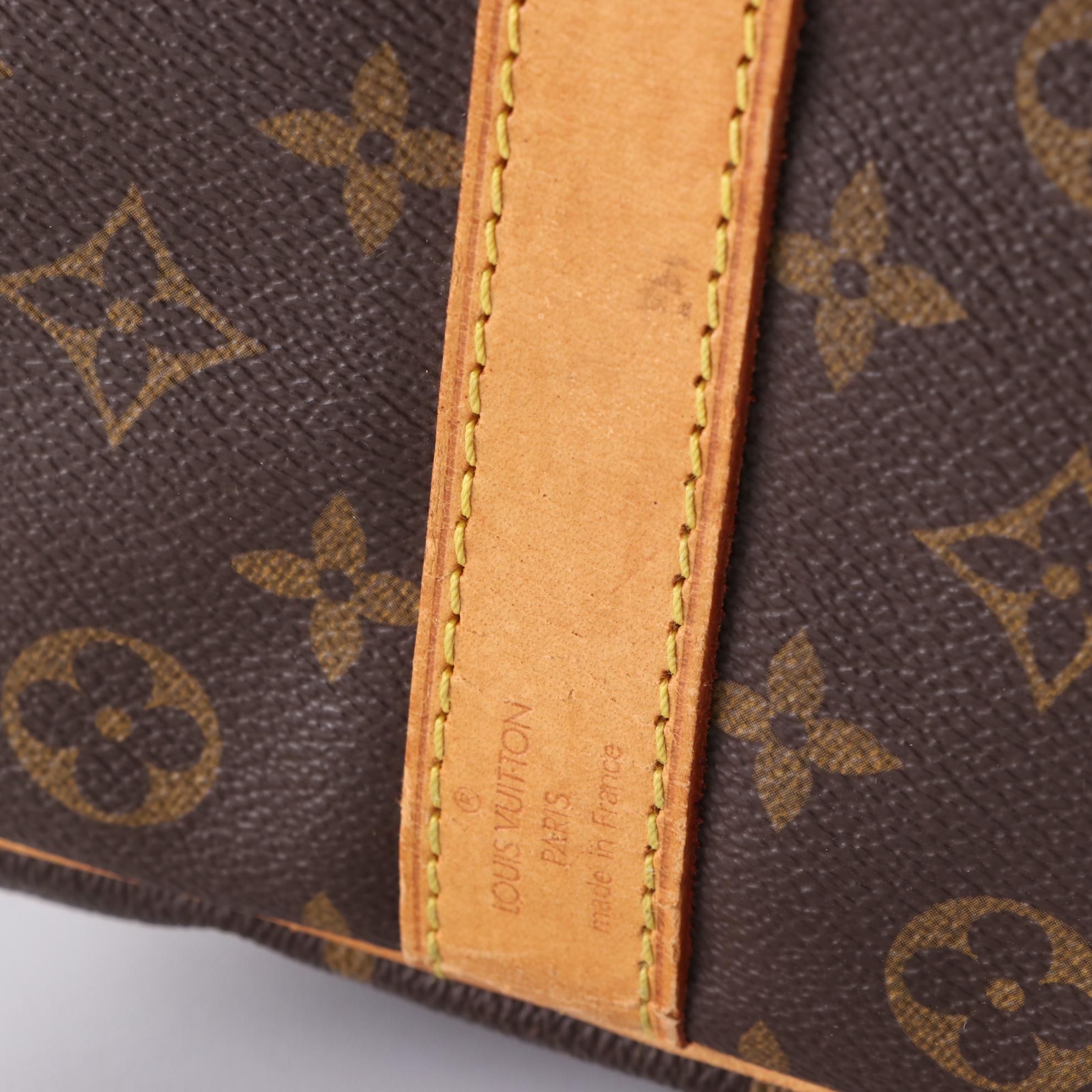 Louis Vuitton Keepall 50 Bandoulière in Monogram Canvas