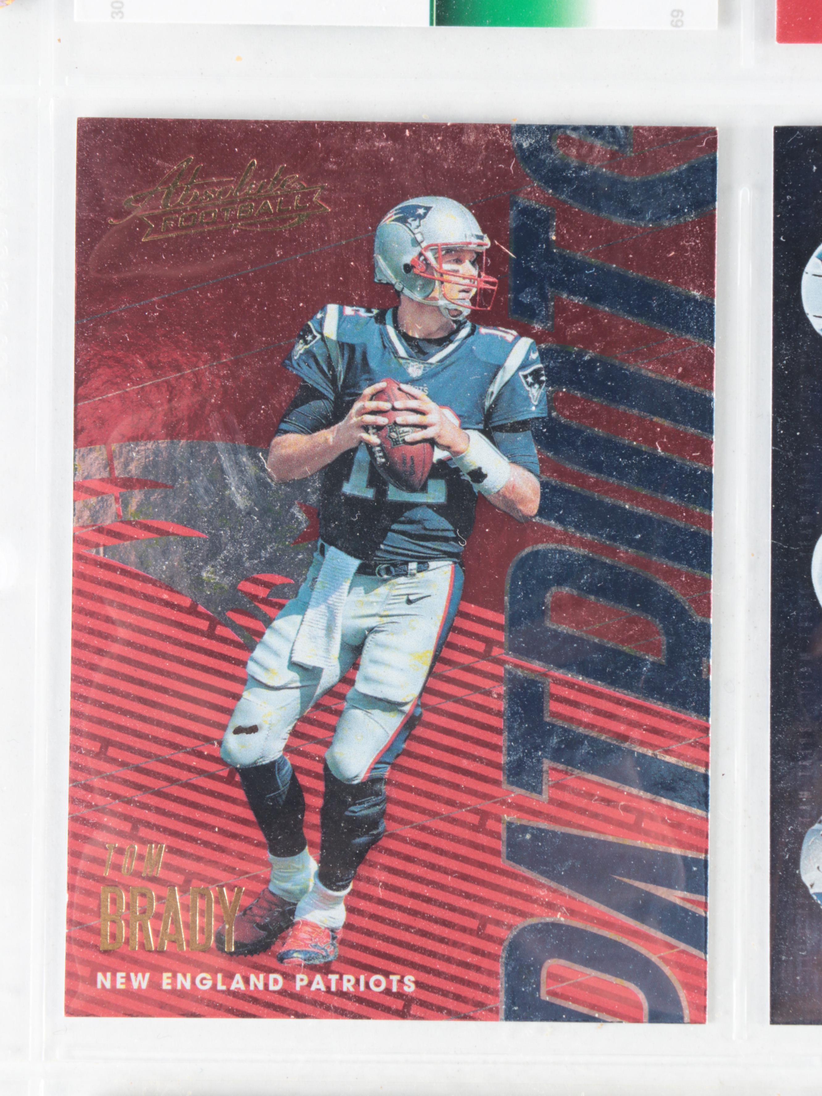 Topps, Panini Tom Brady New England Patriots Football Cards, 2010s–2020s
