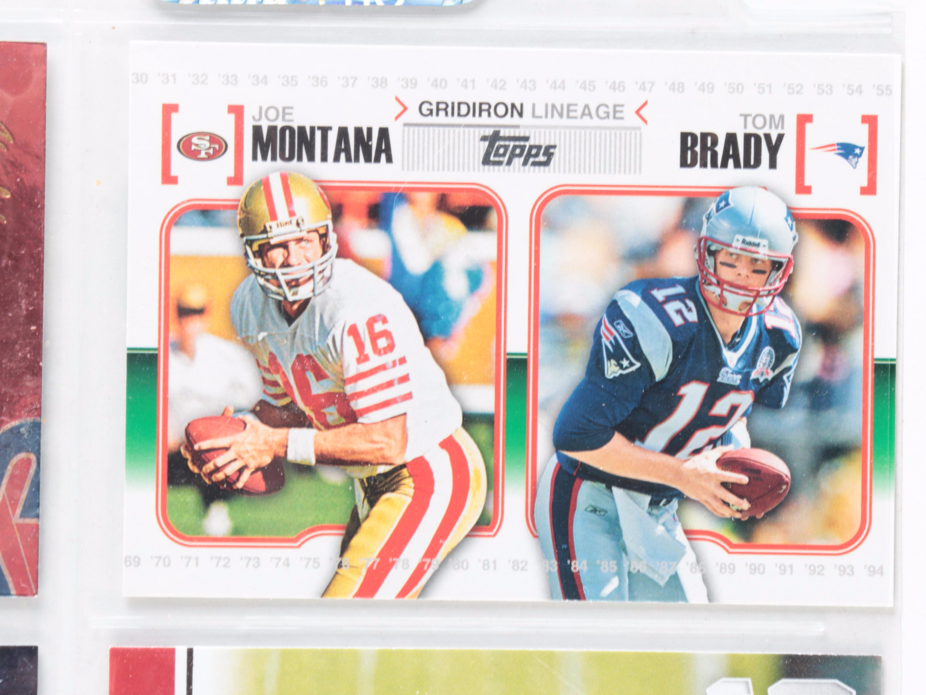 Topps, Panini Tom Brady New England Patriots Football Cards, 2010s–2020s