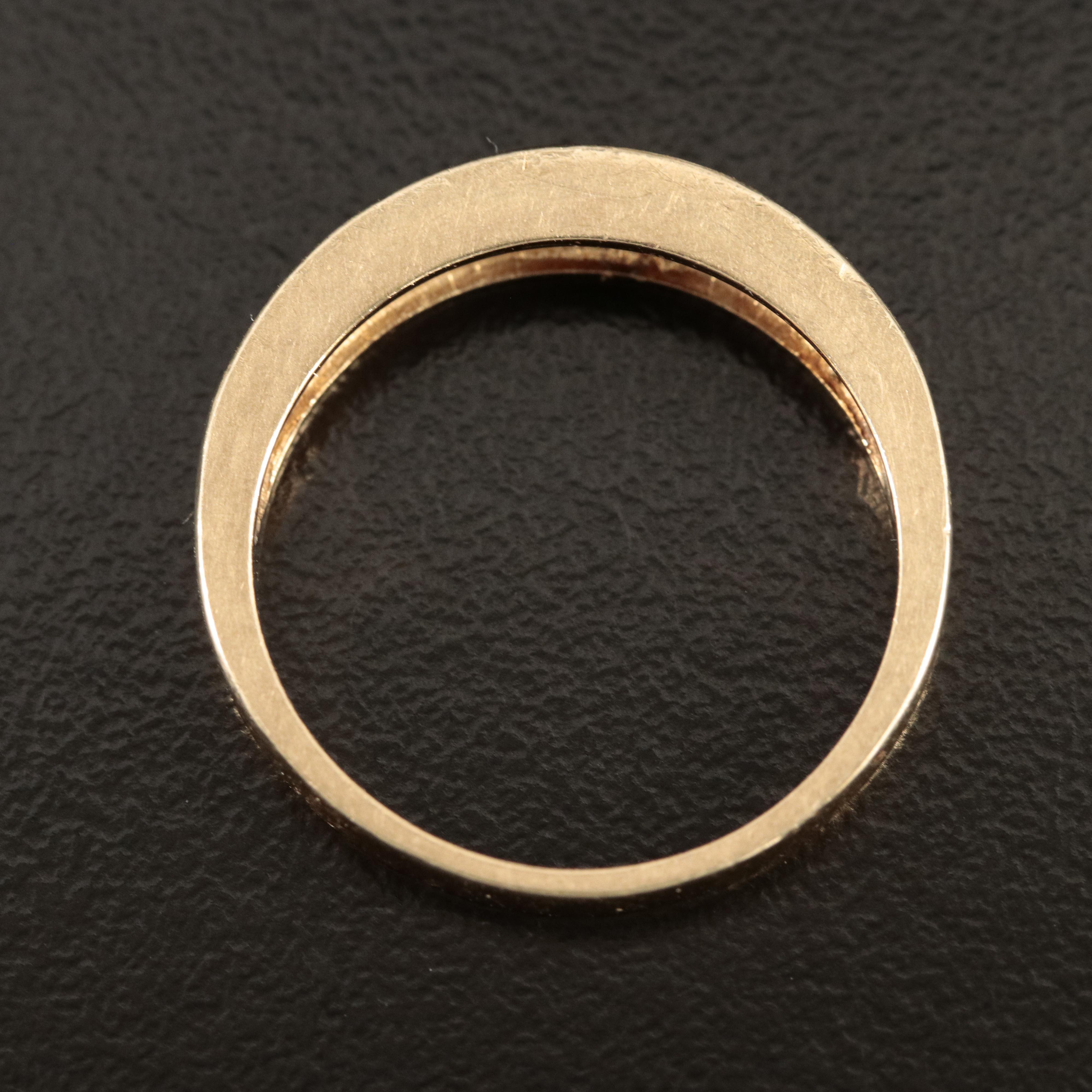 10K 0.50 CTW Diamond Channel Band