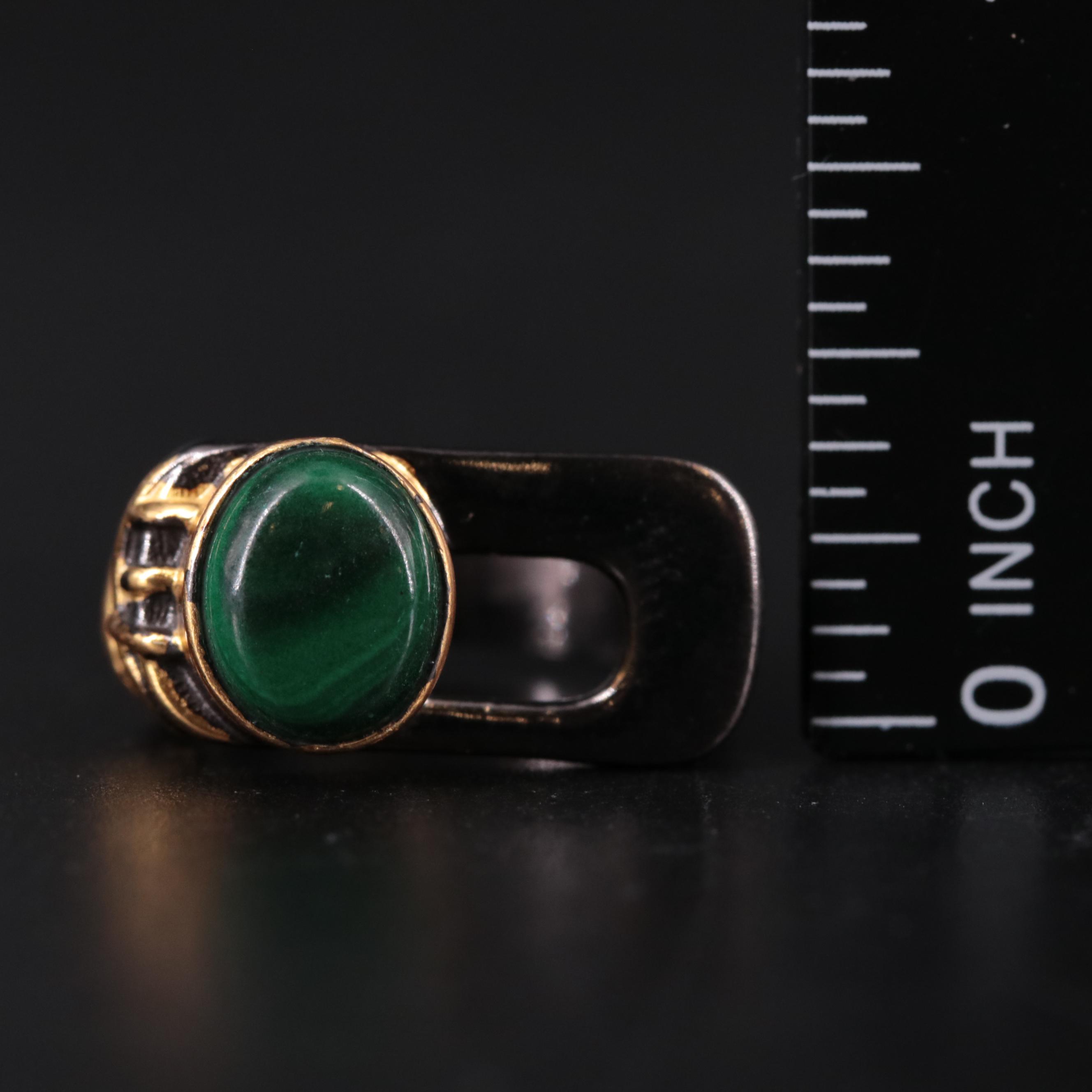 Malachite Ring