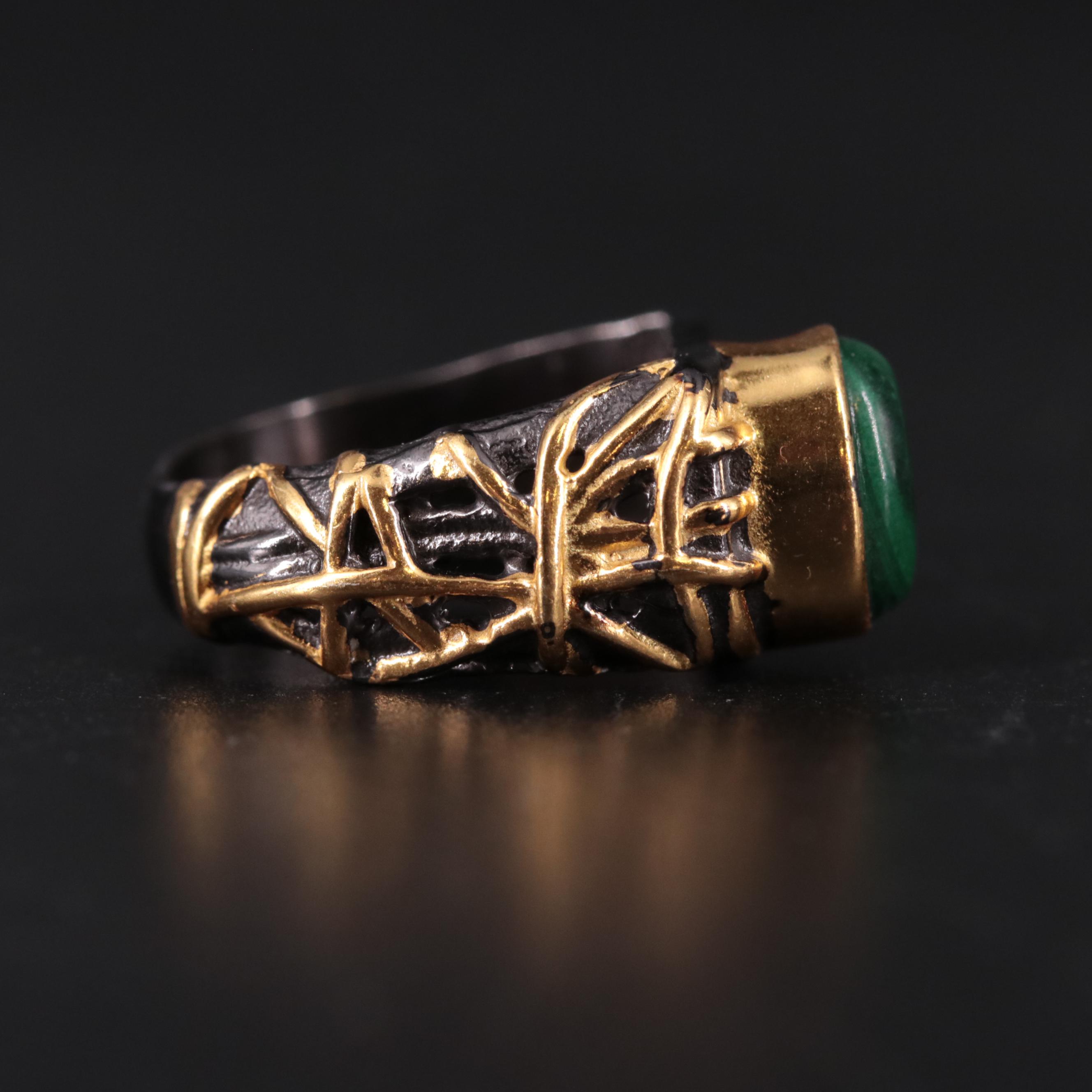Malachite Ring