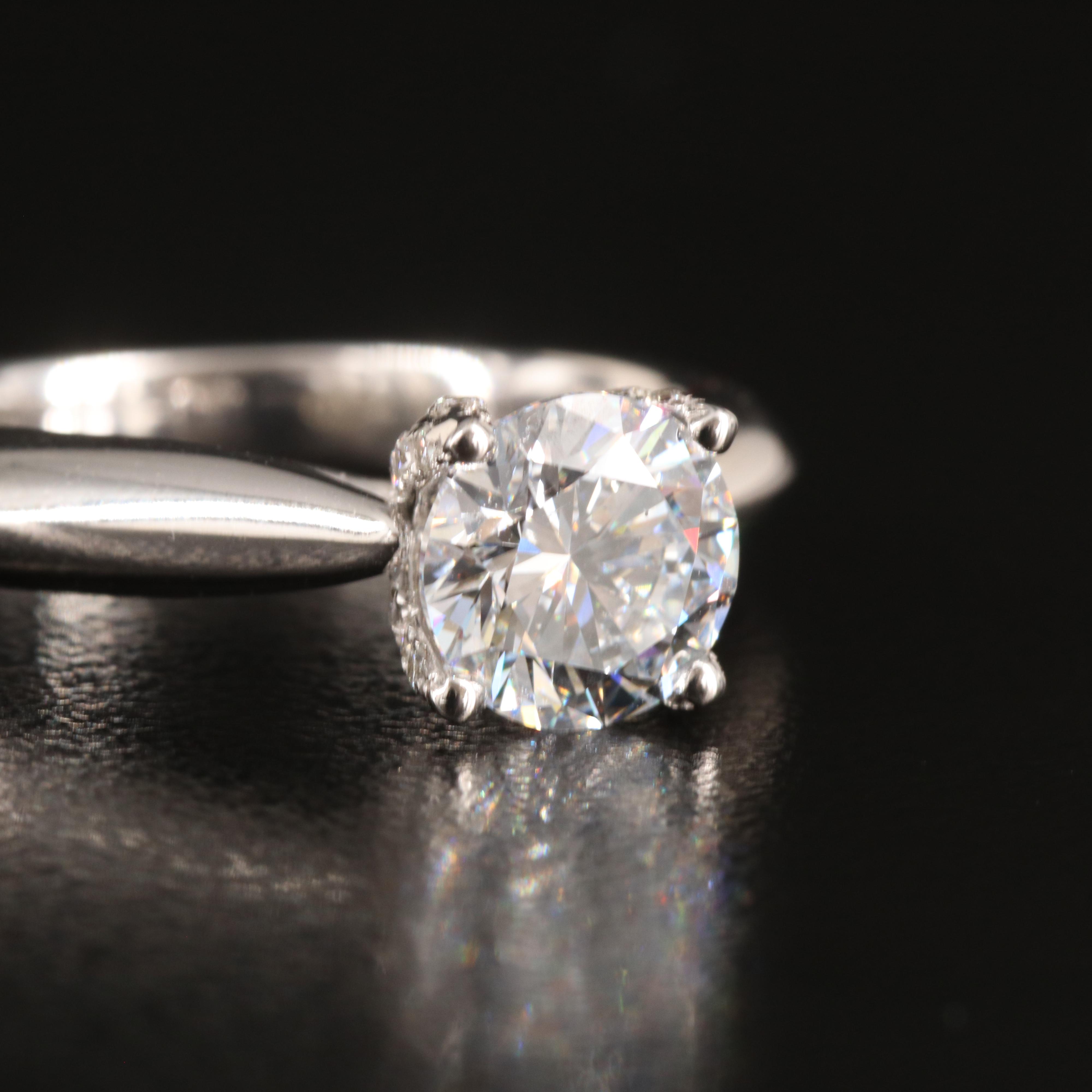 18K 1.41 CTW Lab Grown Diamond Ring