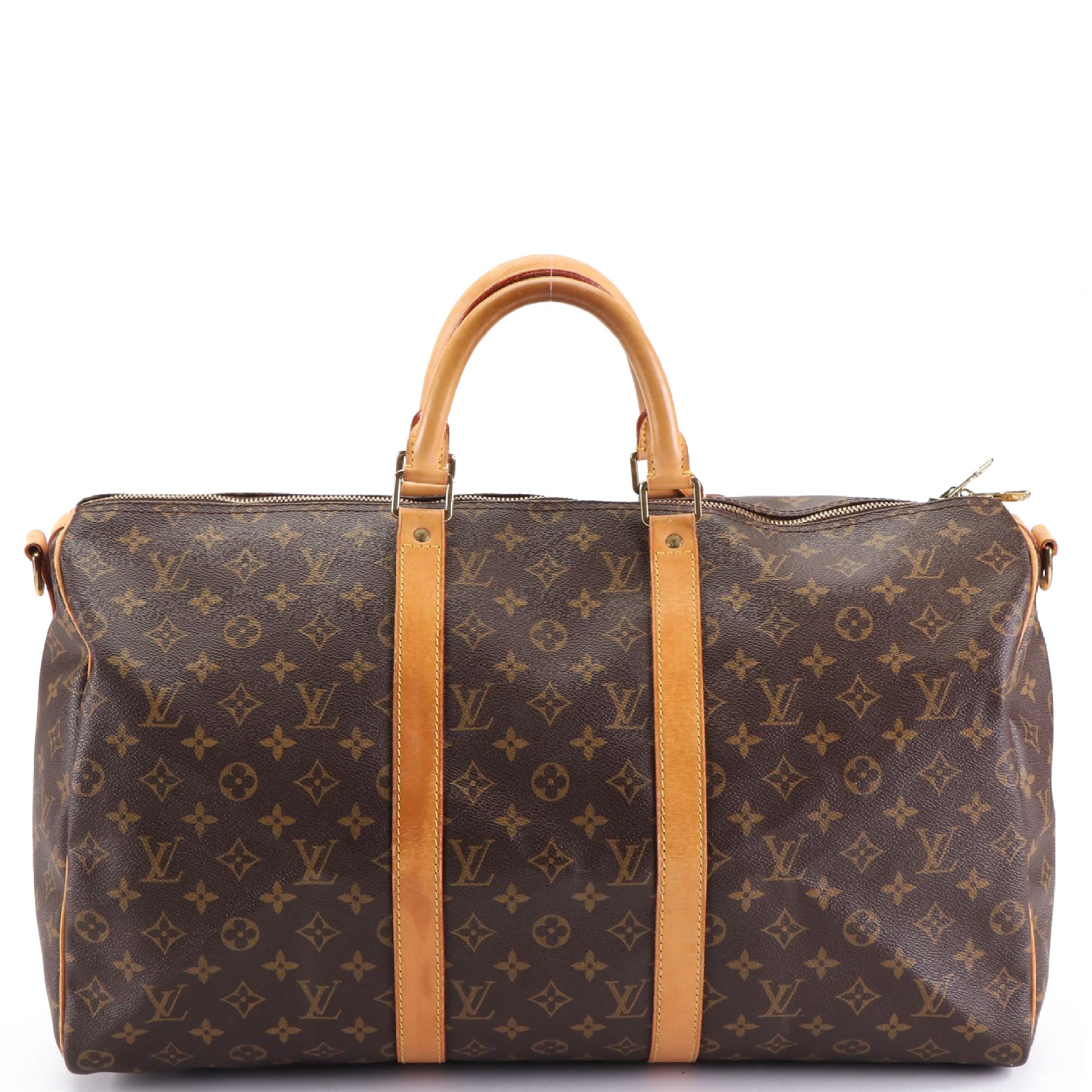 Louis Vuitton Keepall 50 Bandoulière in Monogram Canvas