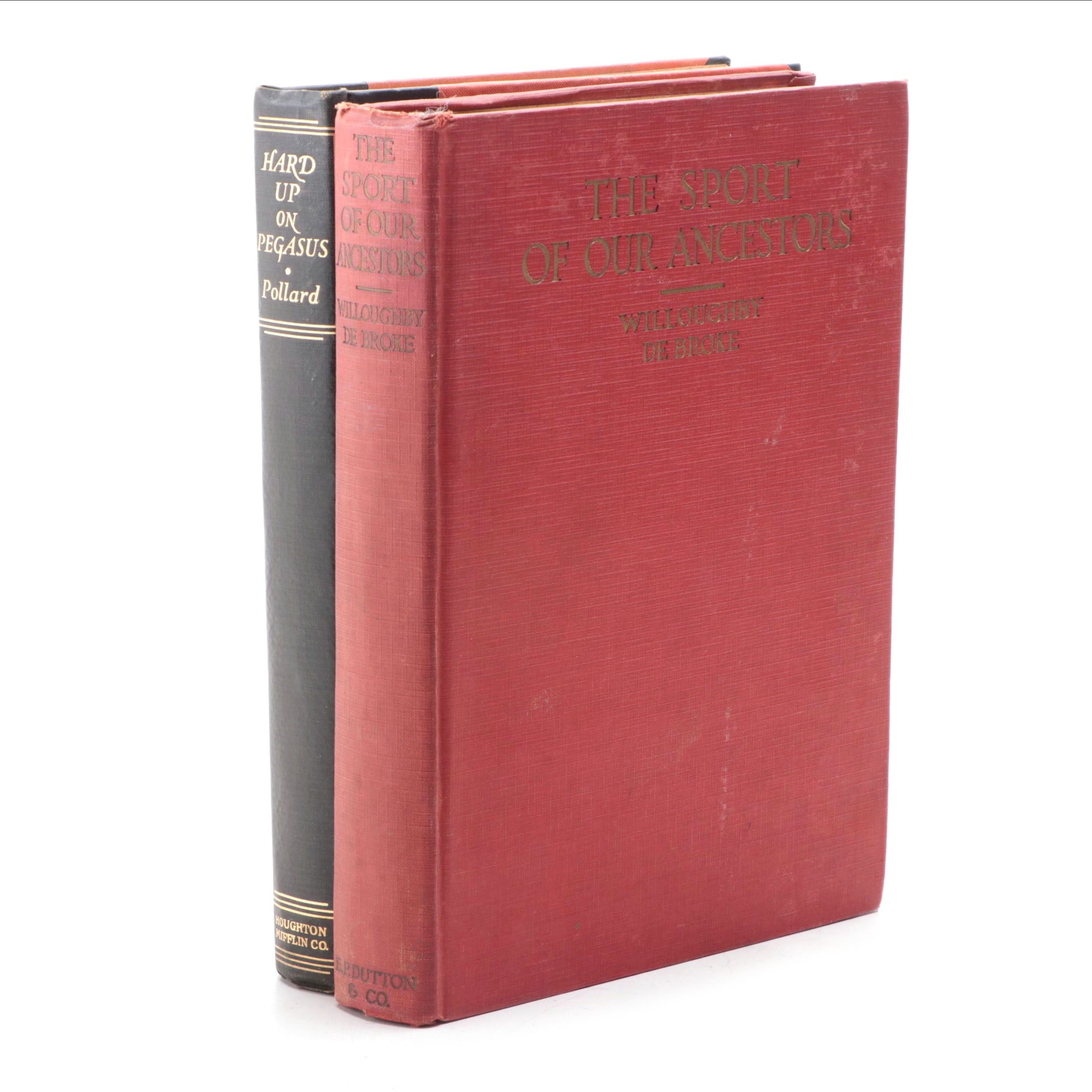 Illustrated "Hard Up on Pegasus" by Hugh B. C. Pollard and More