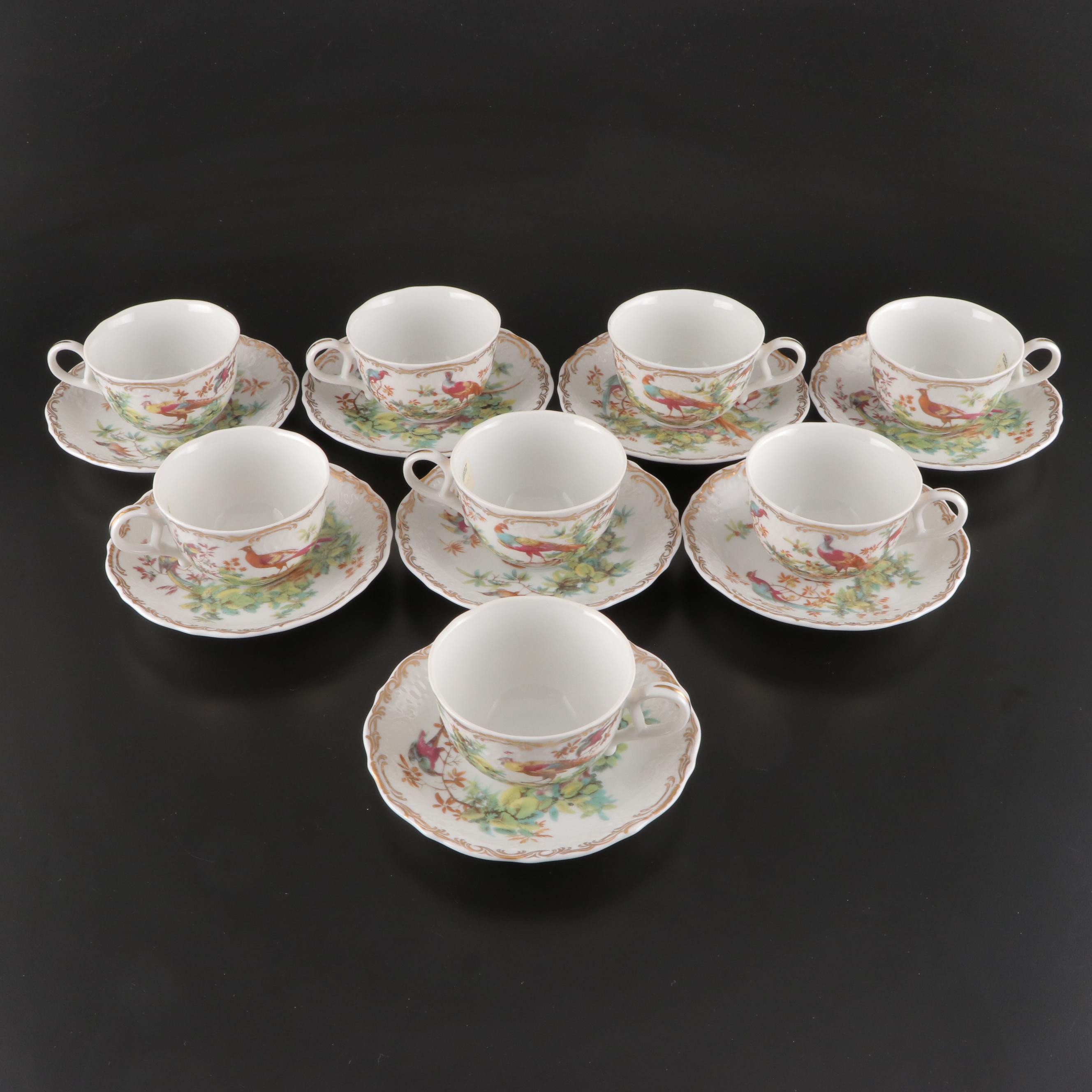 Andrea by Sadek "Exotic Birds" Porcelain Dinnerware