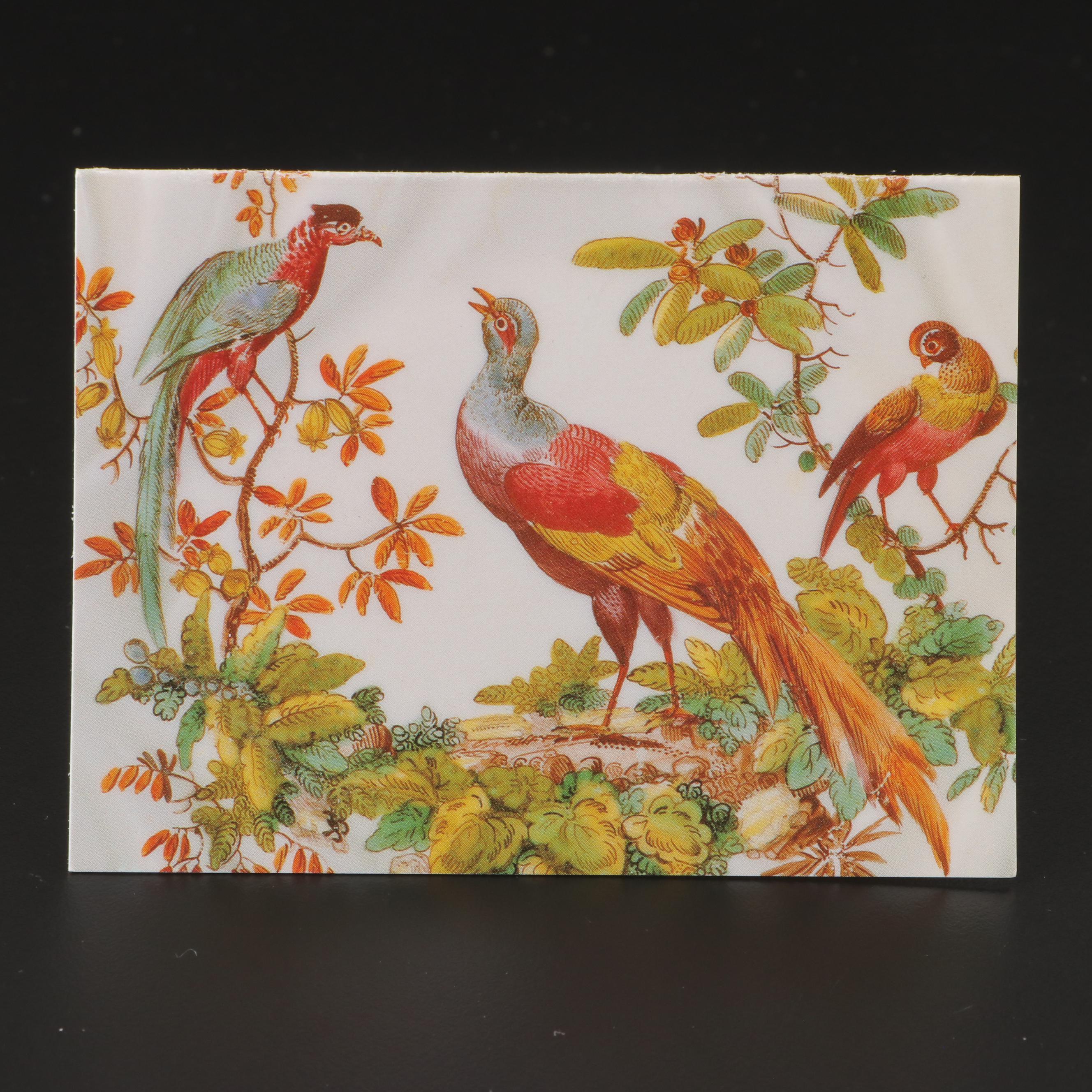 Andrea by Sadek "Exotic Birds" Porcelain Dinnerware