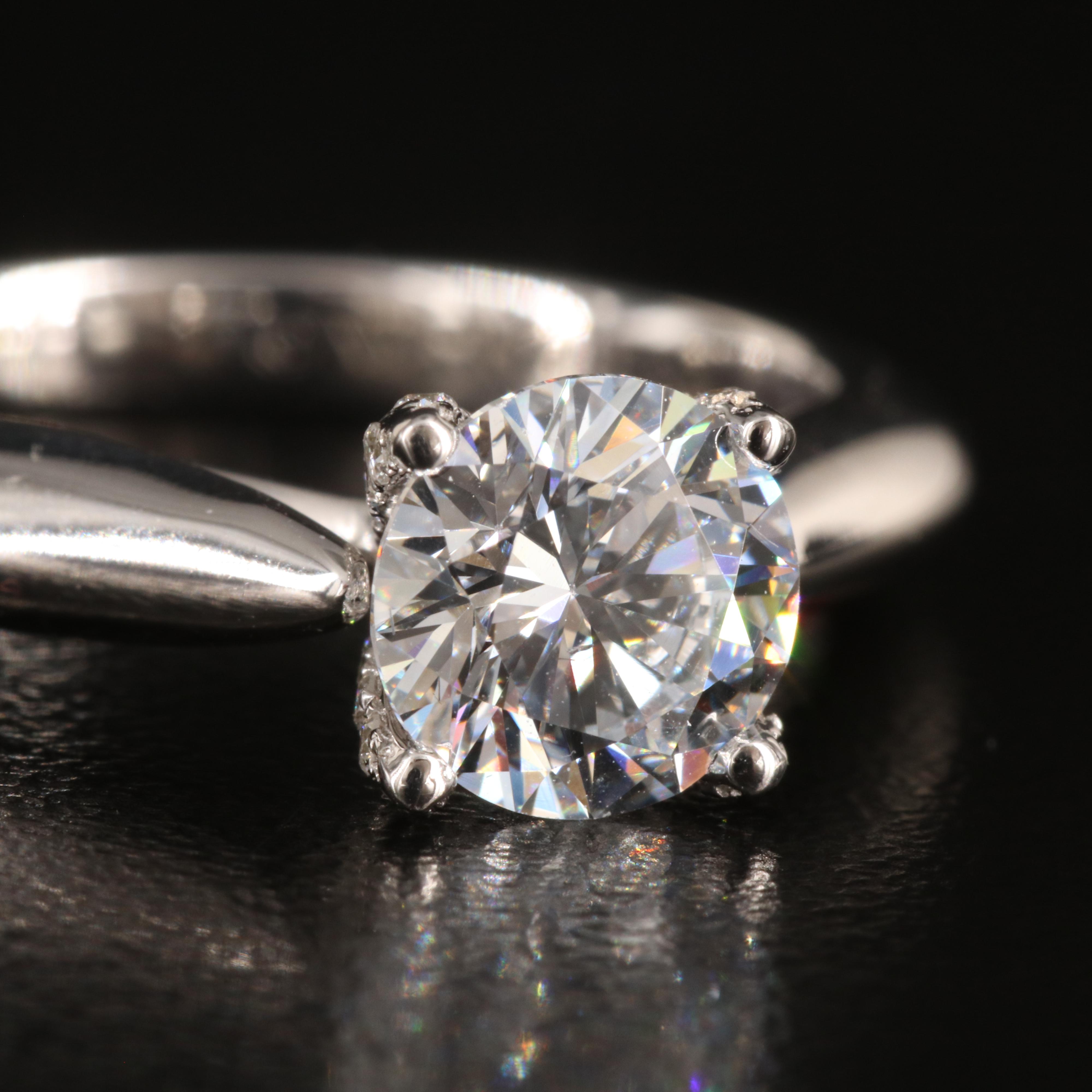 18K 1.36 CTW Lab Grown Diamond Ring