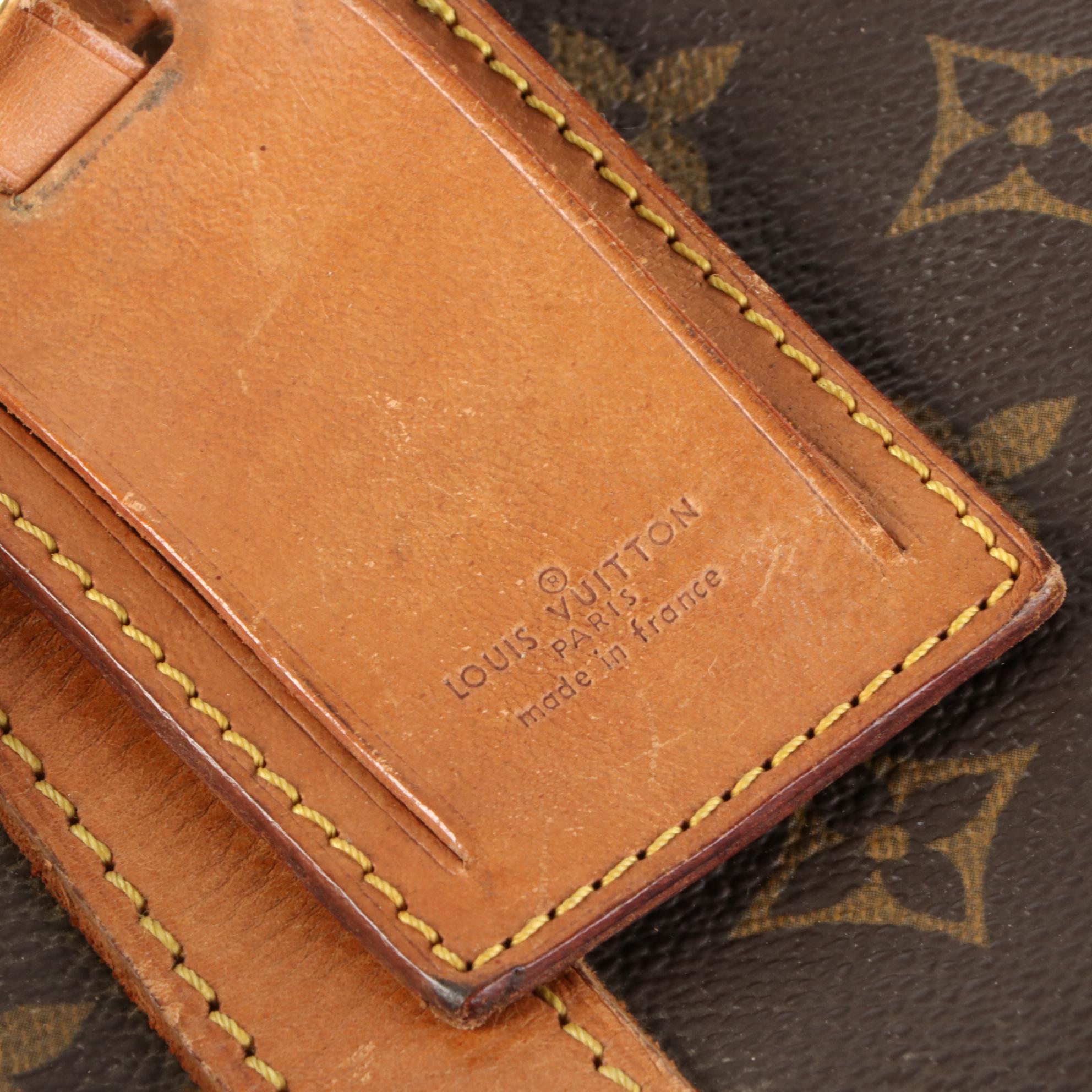 Louis Vuitton Sac Souple 55 in Monogram Canvas and Vachetta Leather