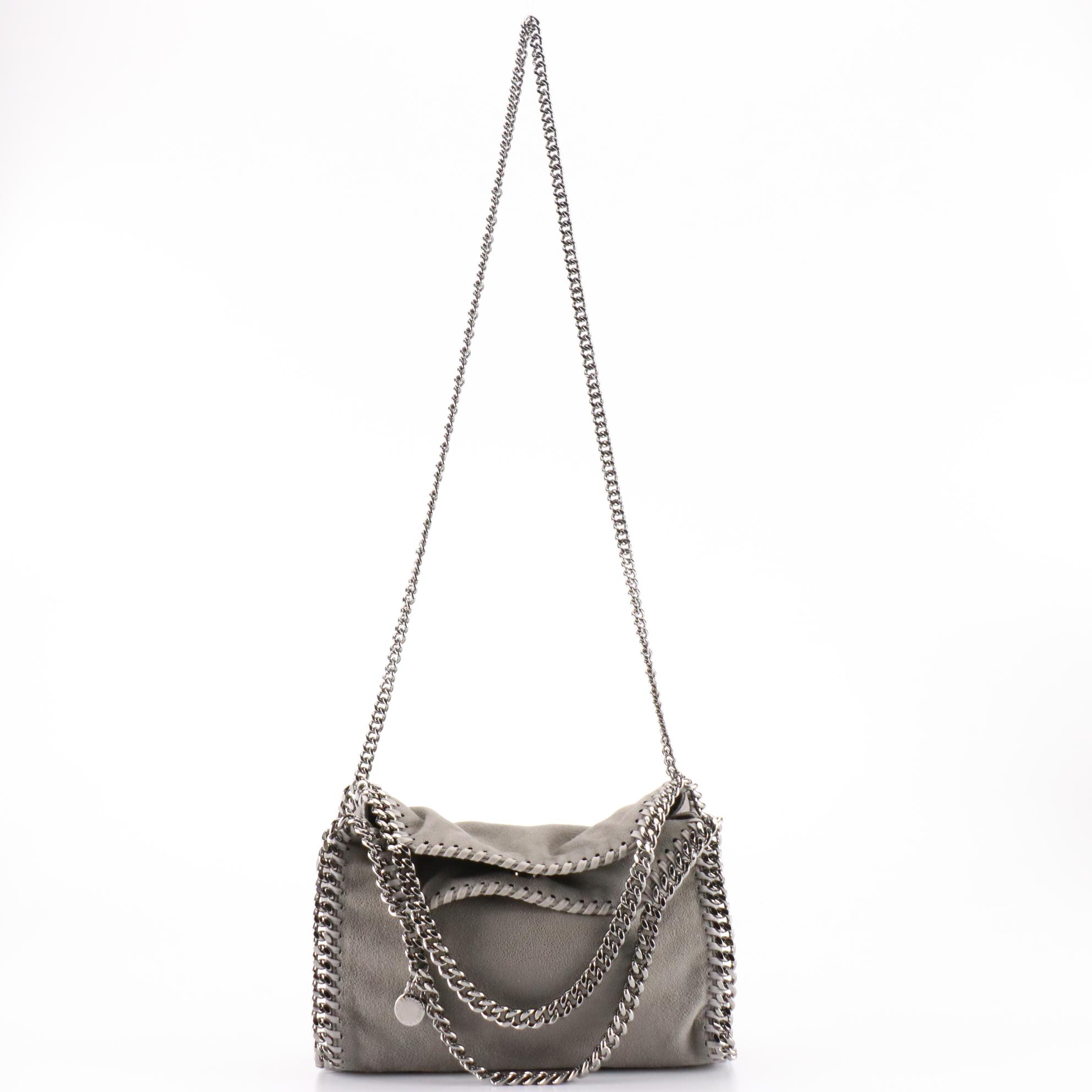 Stella McCartney Falabella Shaggy Deer Fold Over Bag