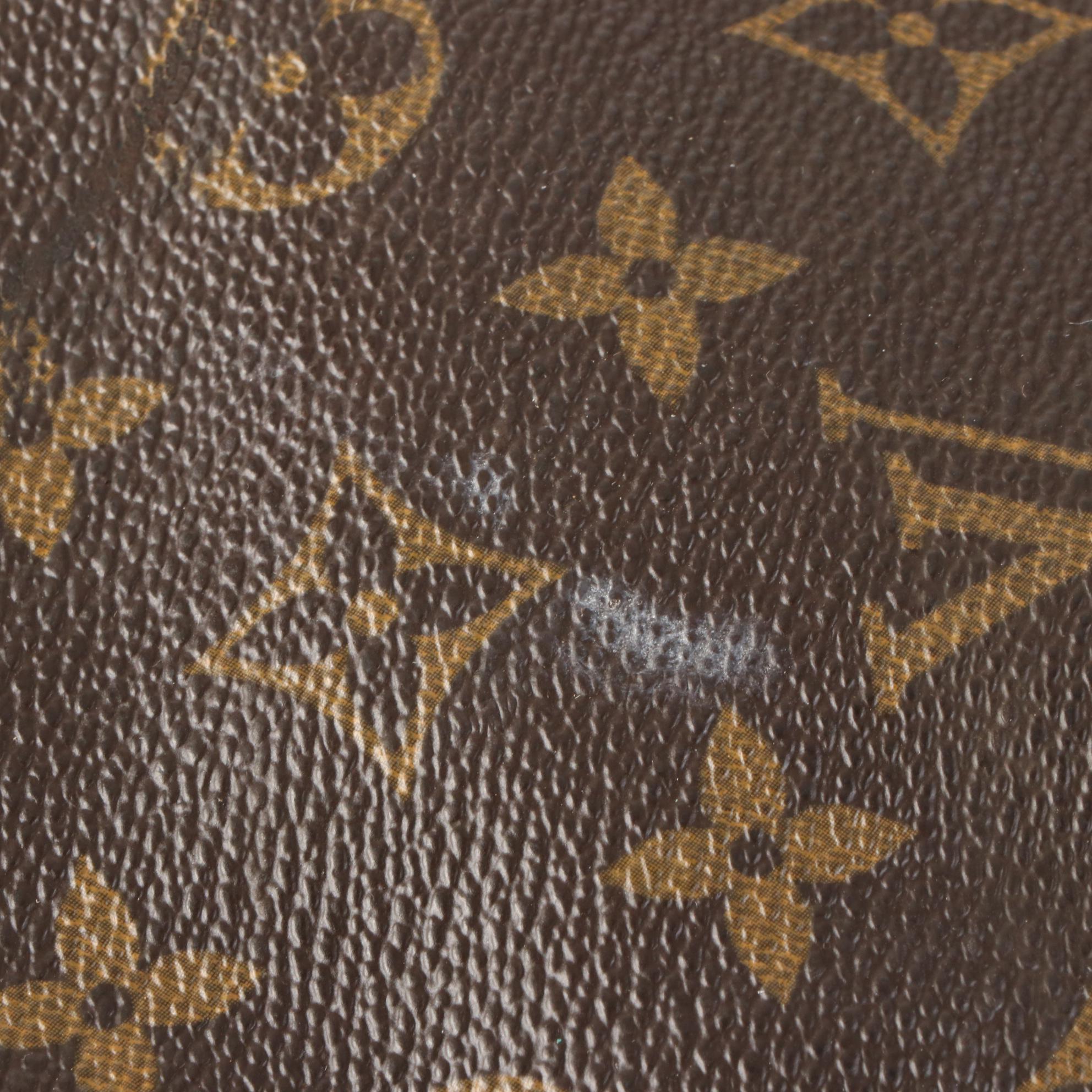 Louis Vuitton Sac Souple 55 in Monogram Canvas and Vachetta Leather