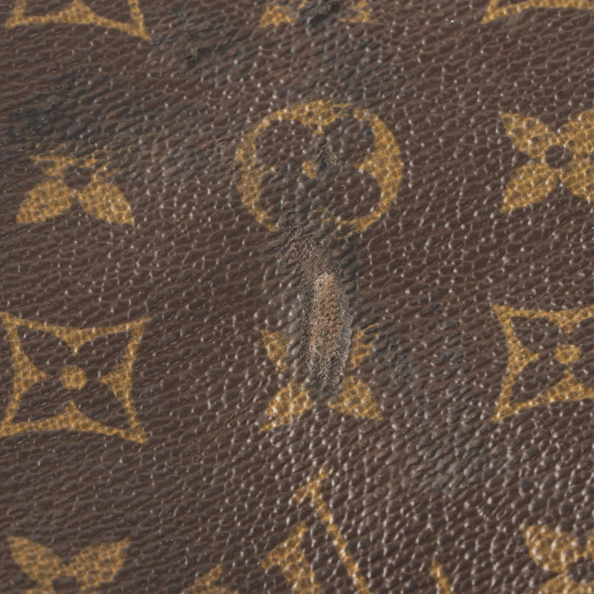 Louis Vuitton Sac Souple 55 in Monogram Canvas and Vachetta Leather