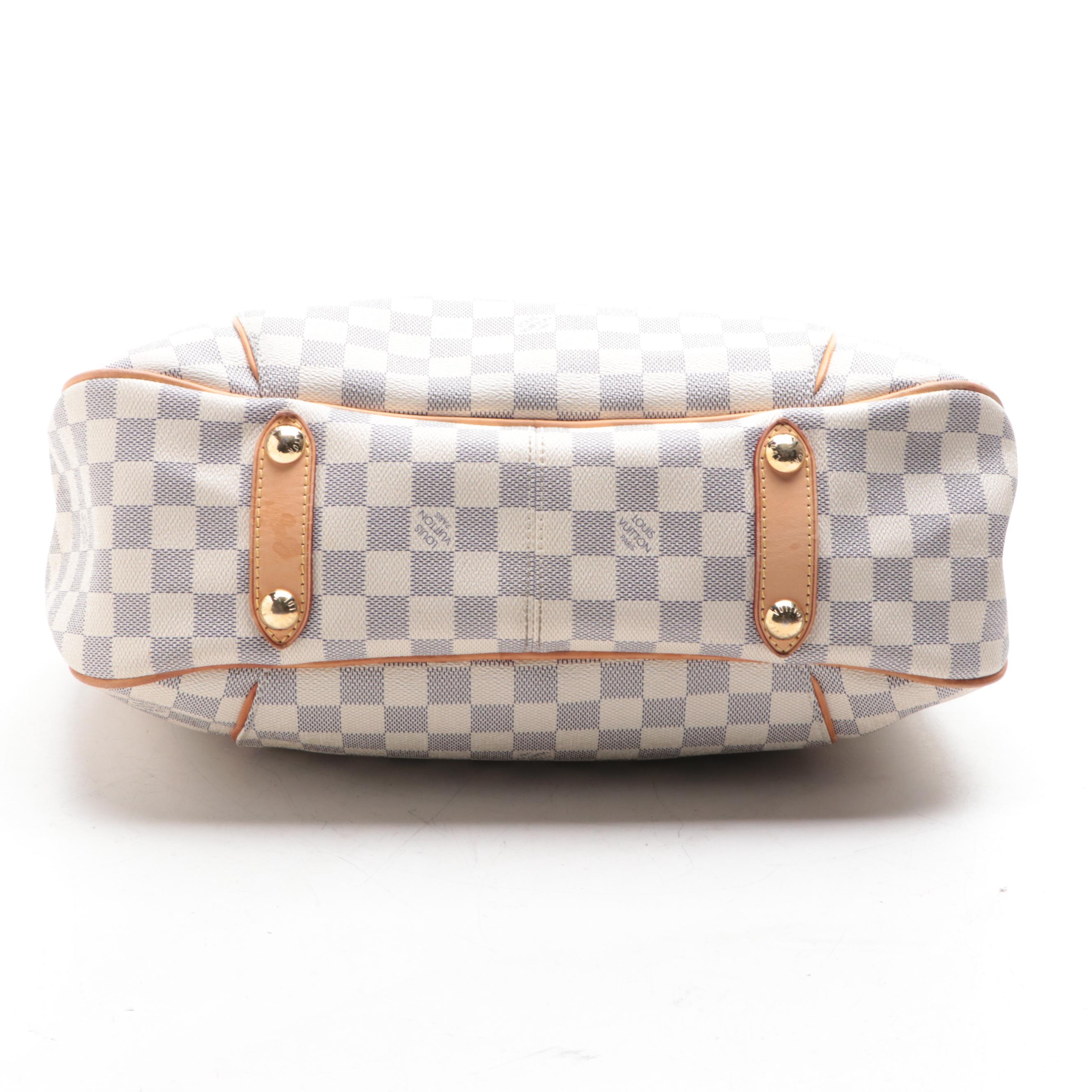 Louis Vuitton Inventeur Galliera PM in Damier Azur Canvas