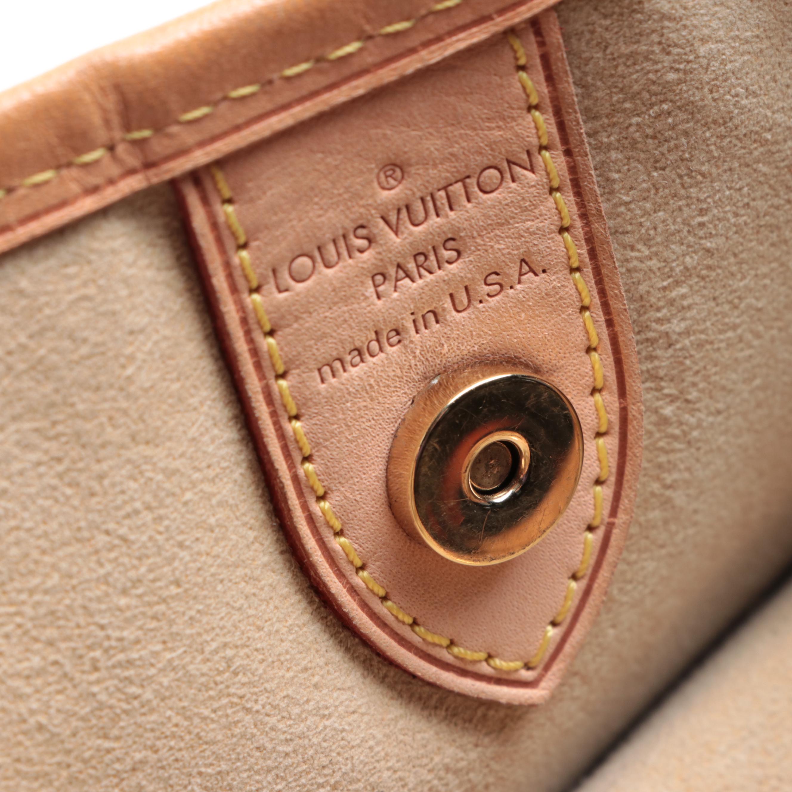 Louis Vuitton Inventeur Galliera PM in Damier Azur Canvas