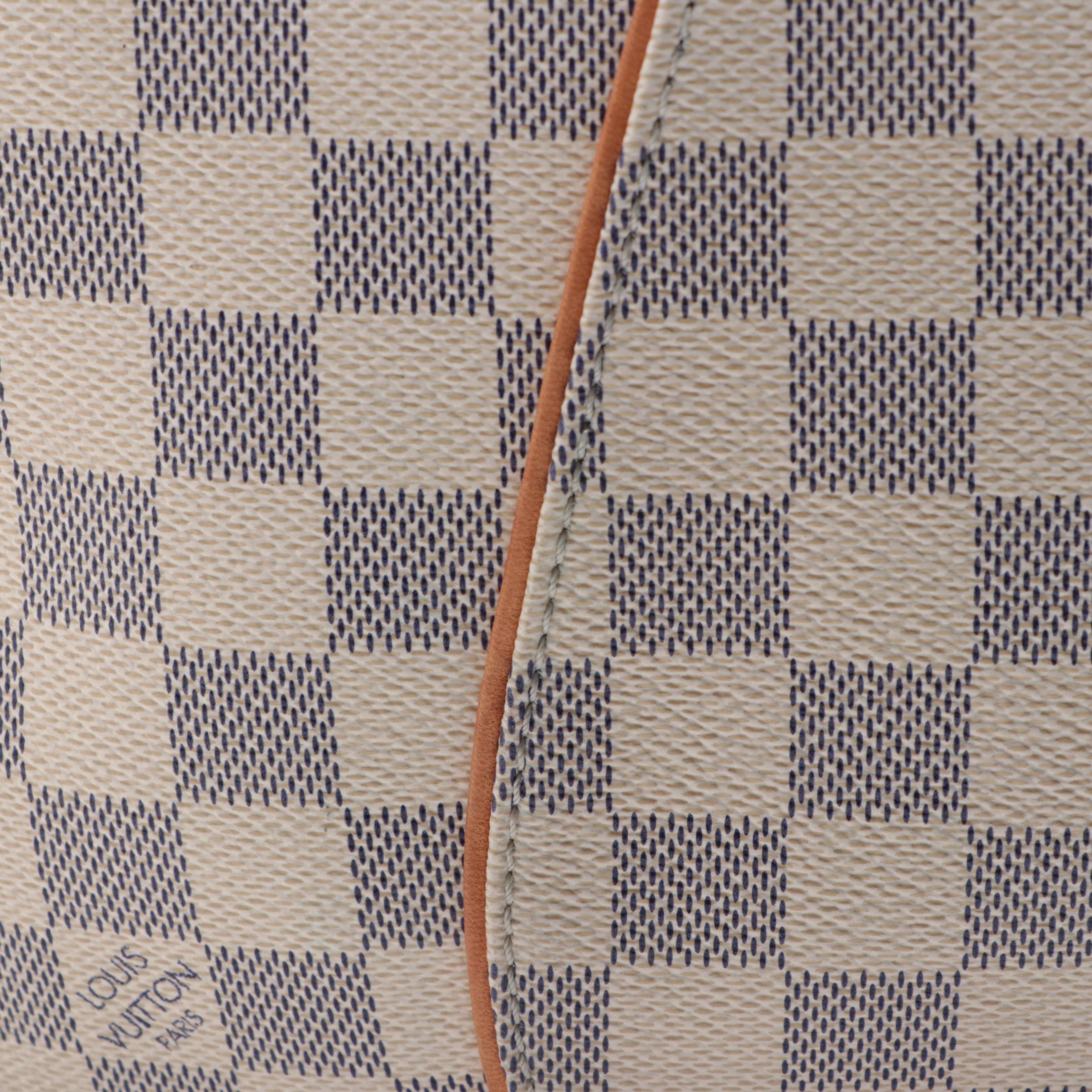 Louis Vuitton Inventeur Galliera PM in Damier Azur Canvas