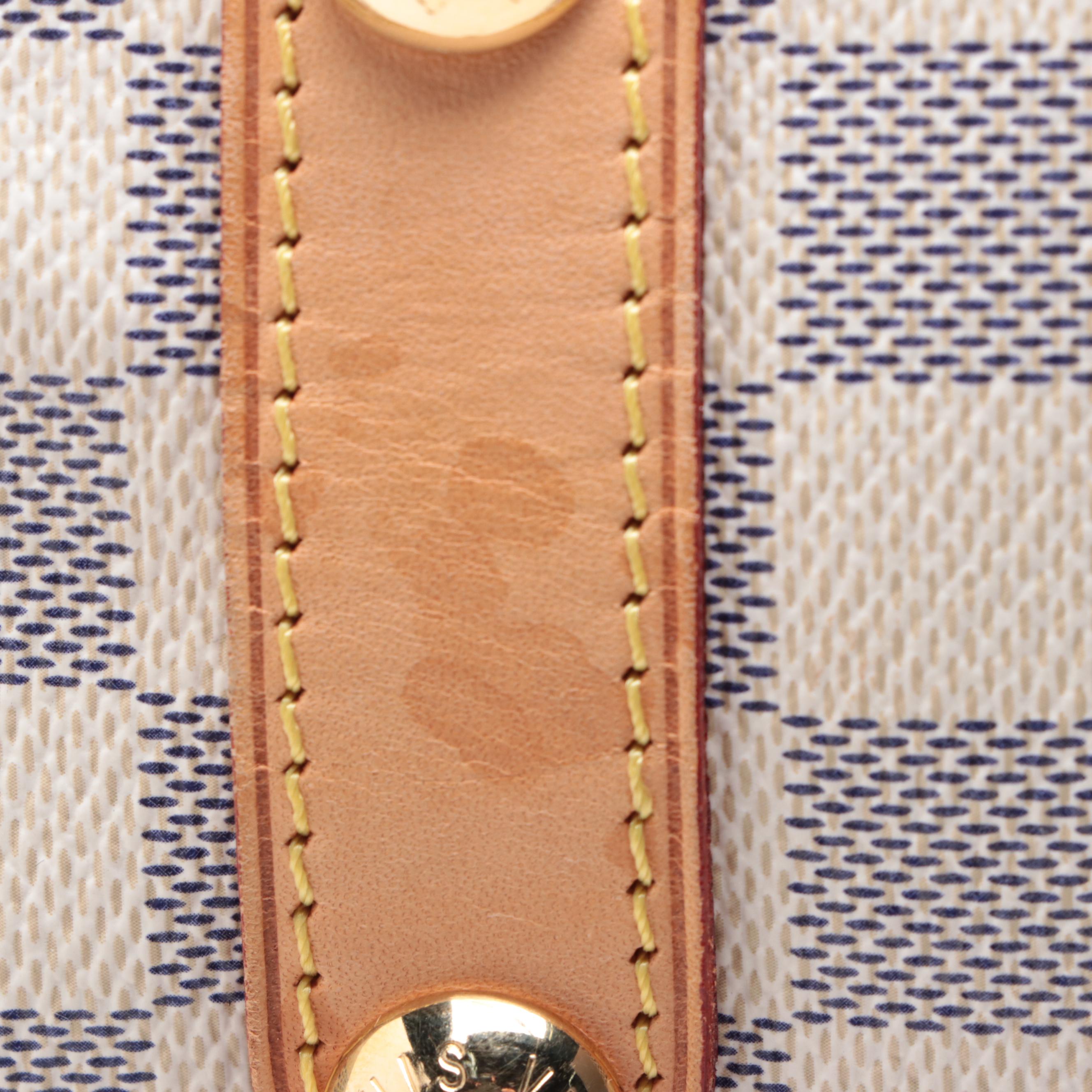 Louis Vuitton Inventeur Galliera PM in Damier Azur Canvas