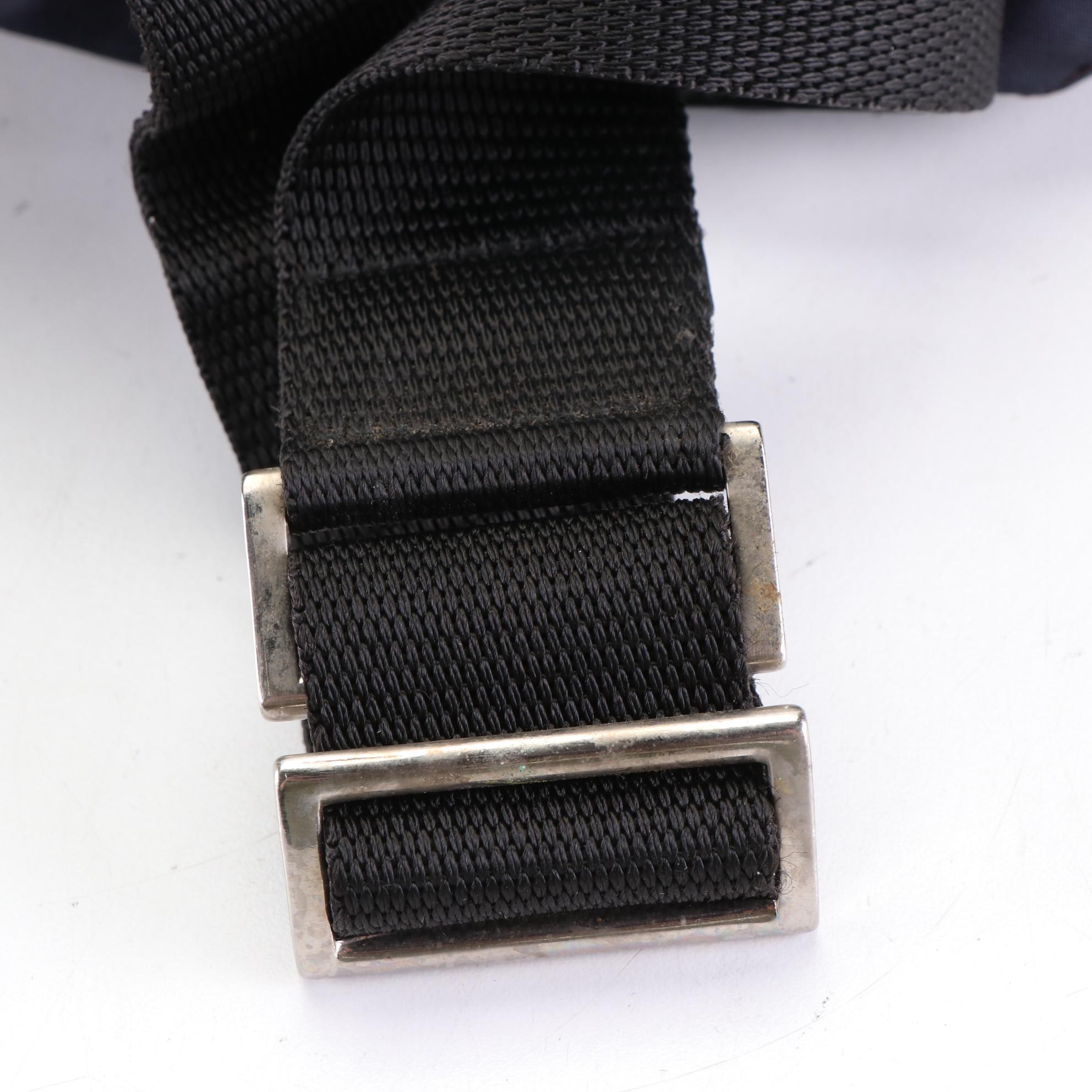 Prada Crossbody Bag in Nylon with Leather Trim