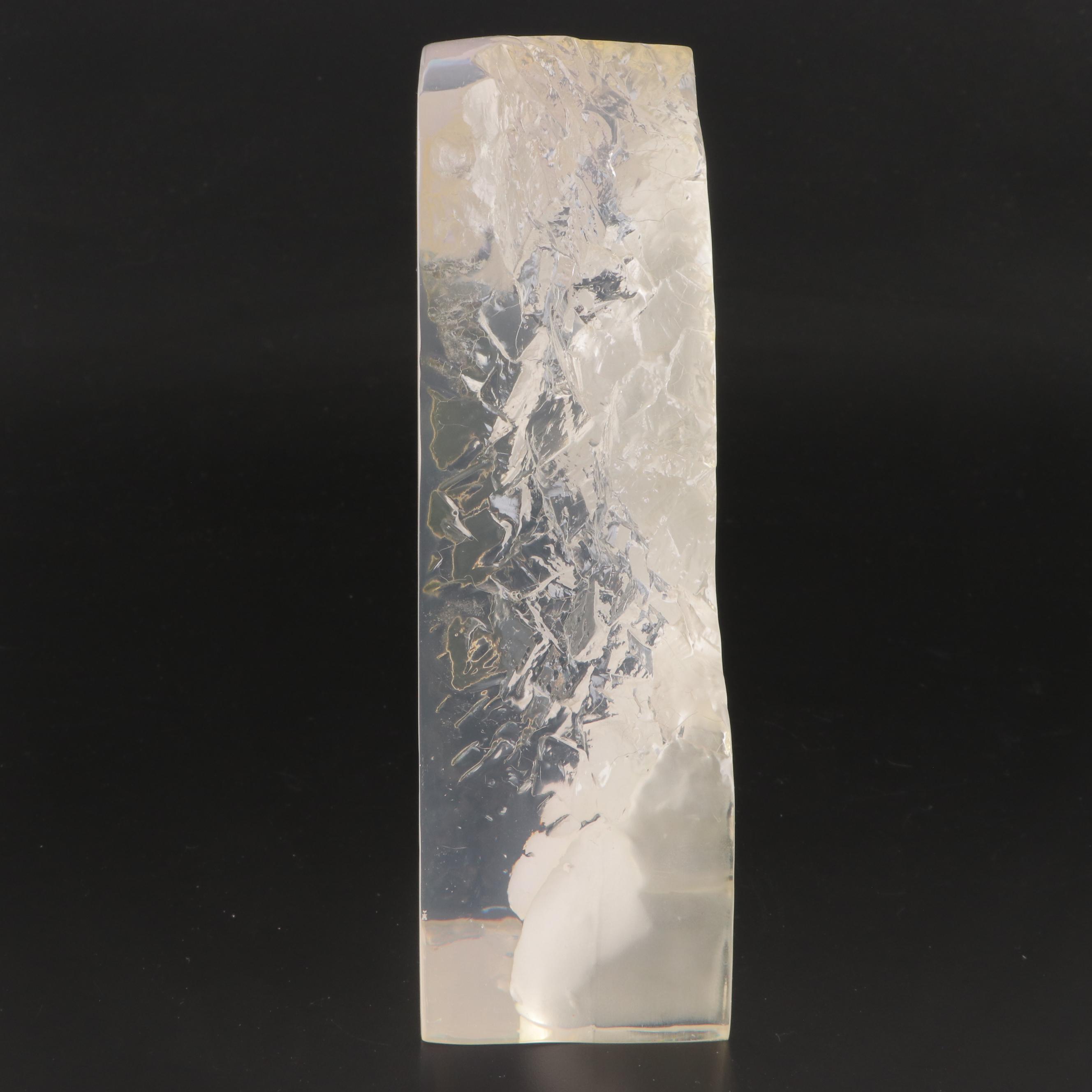 Modern Acrylic Optic Female Bust