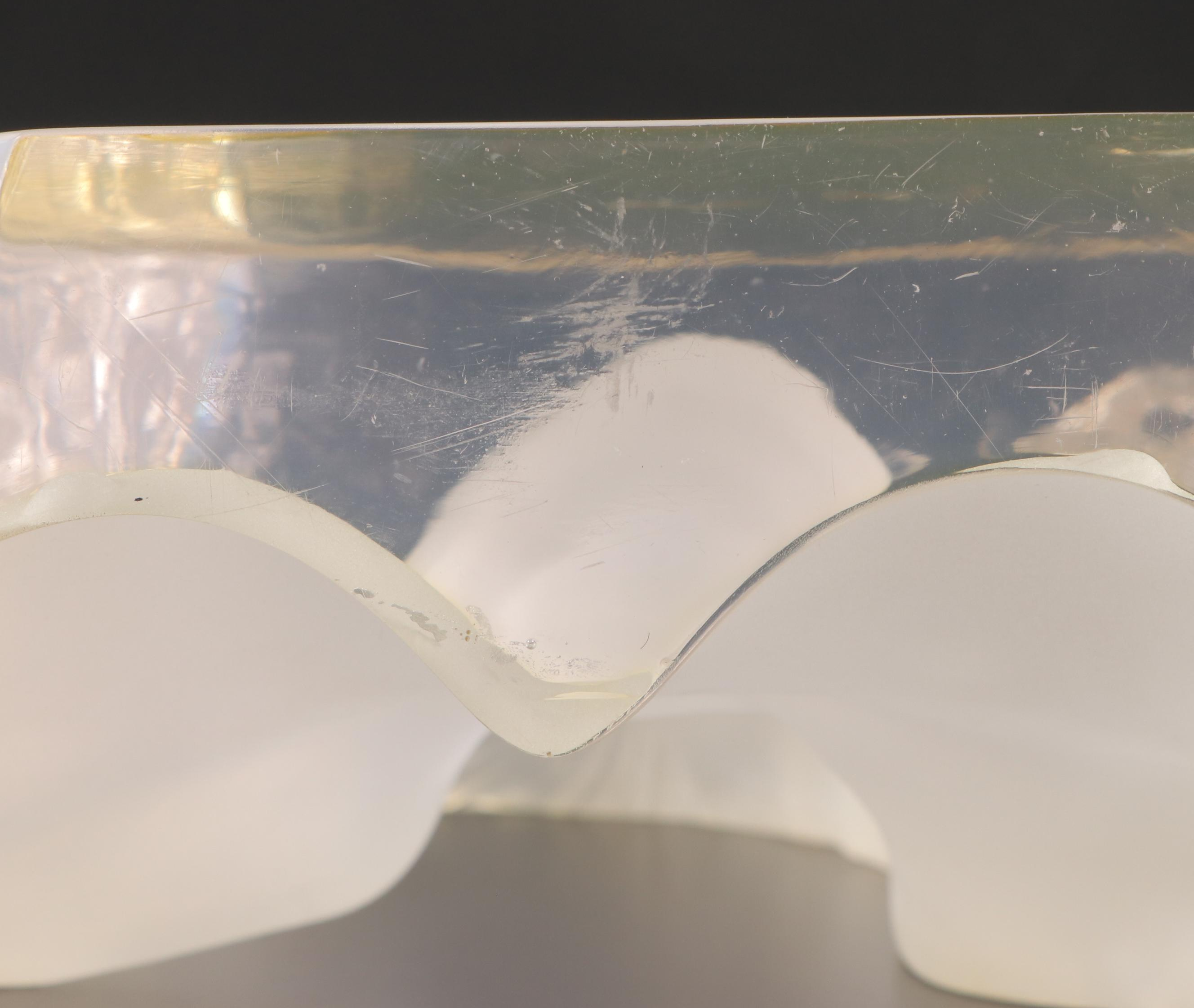 Modern Acrylic Optic Female Bust