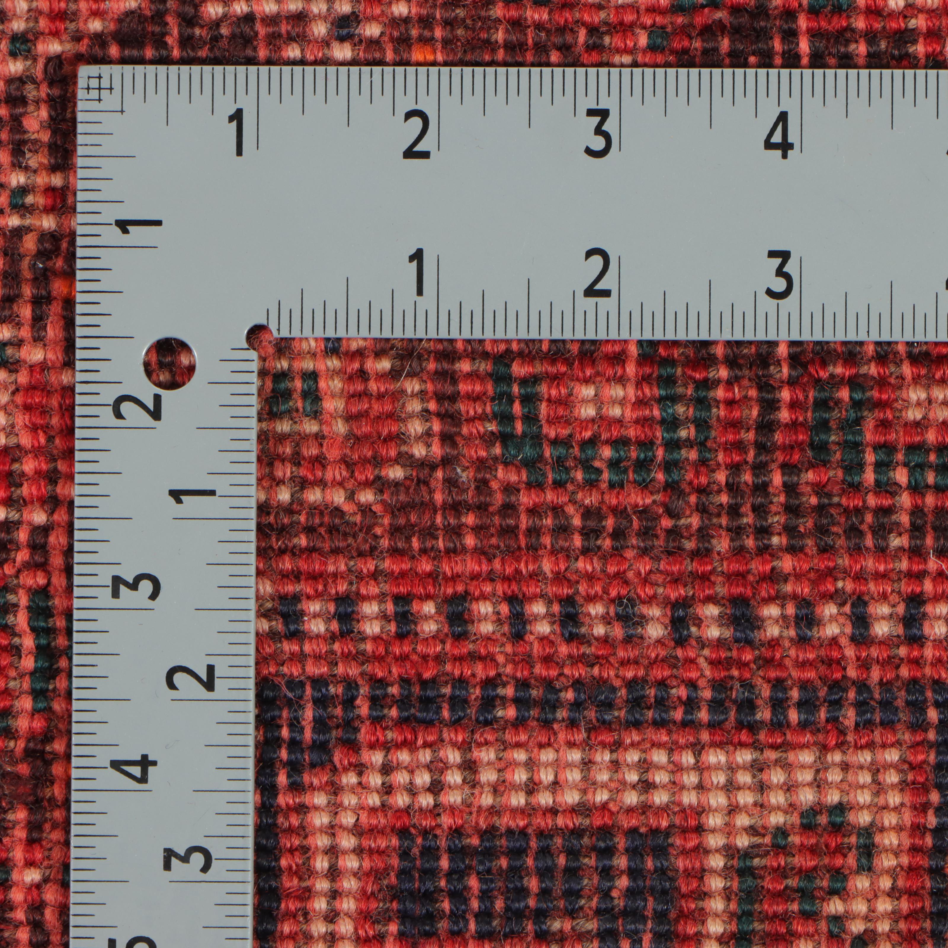 3'10 x 6'2 Hand-Knotted Persian Qashqai Area Rug