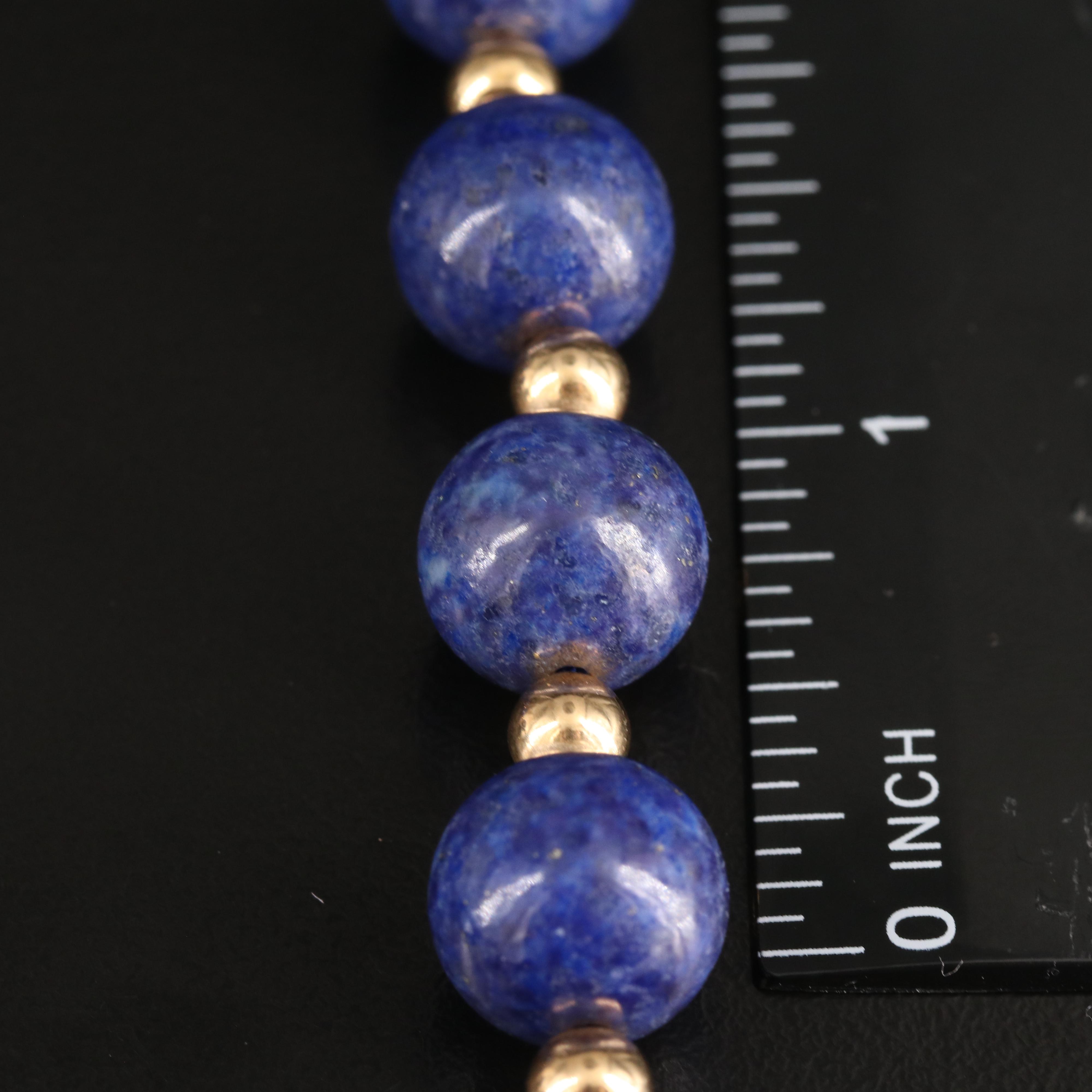 14K Lapis Lazuli Necklace
