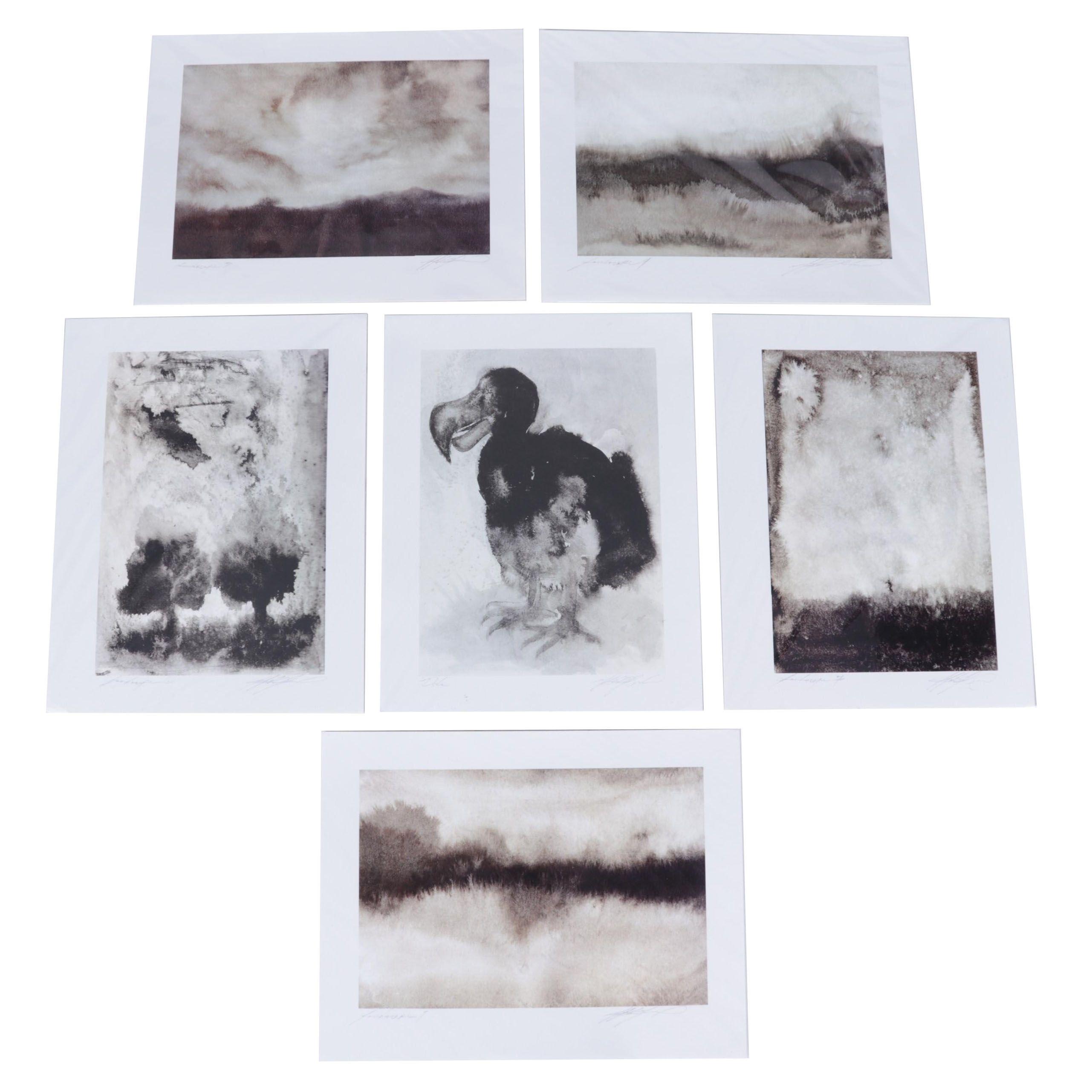 Adam Levene Offset Lithographs Including "Dodo," 21st Century