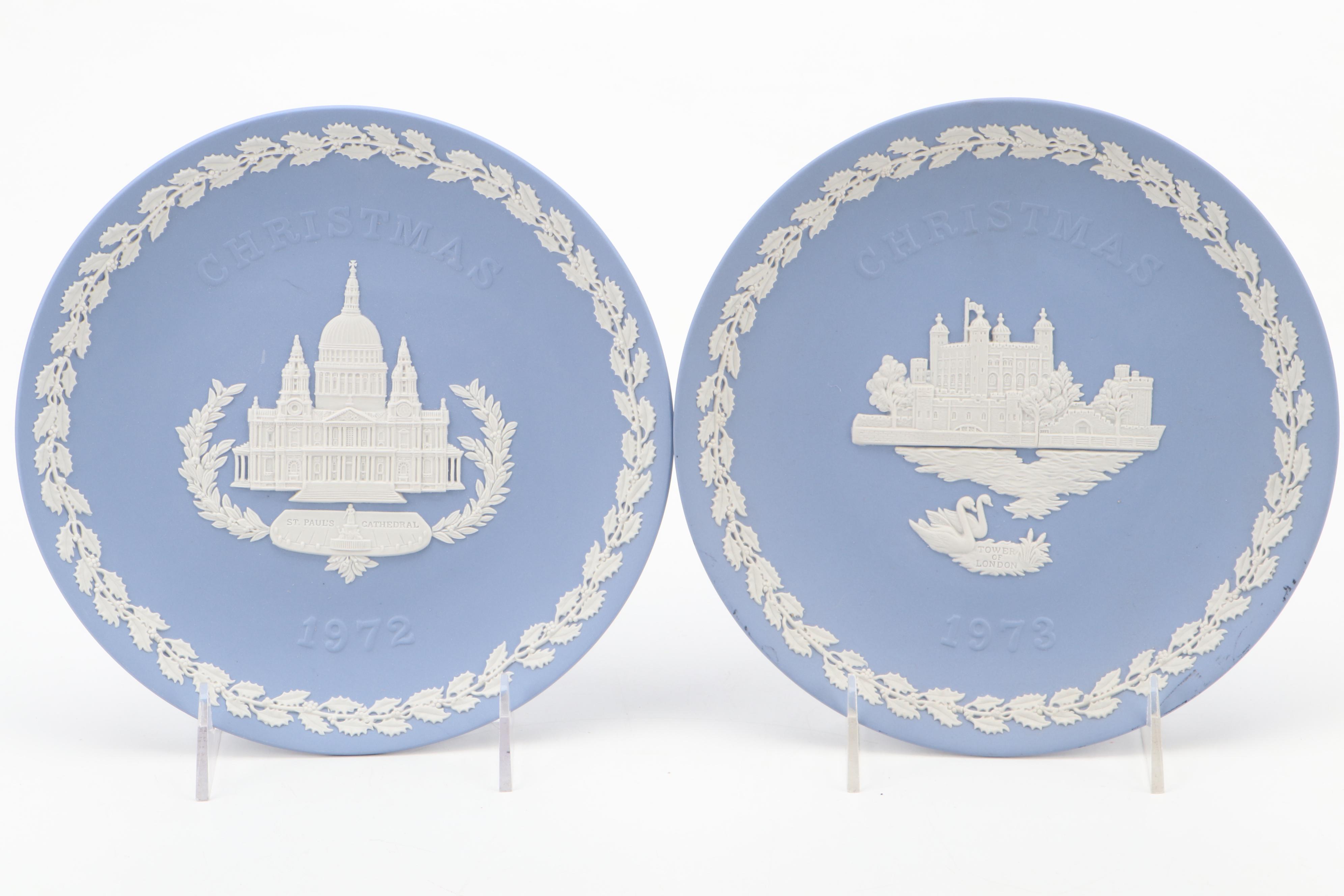 Wedgwood Annual Historical and Christmas Plates and Mugs, 1970s
