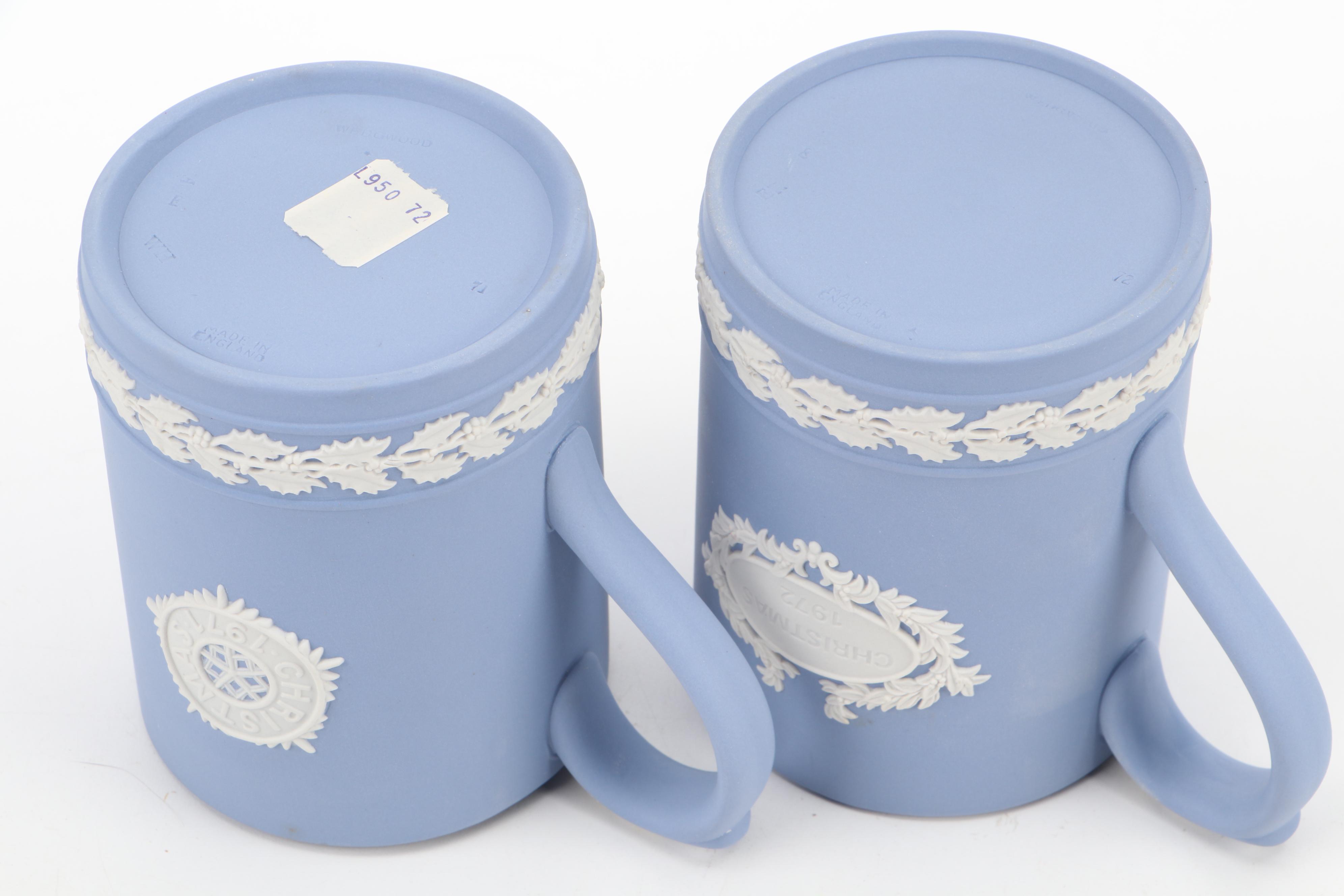 Wedgwood Annual Historical and Christmas Plates and Mugs, 1970s