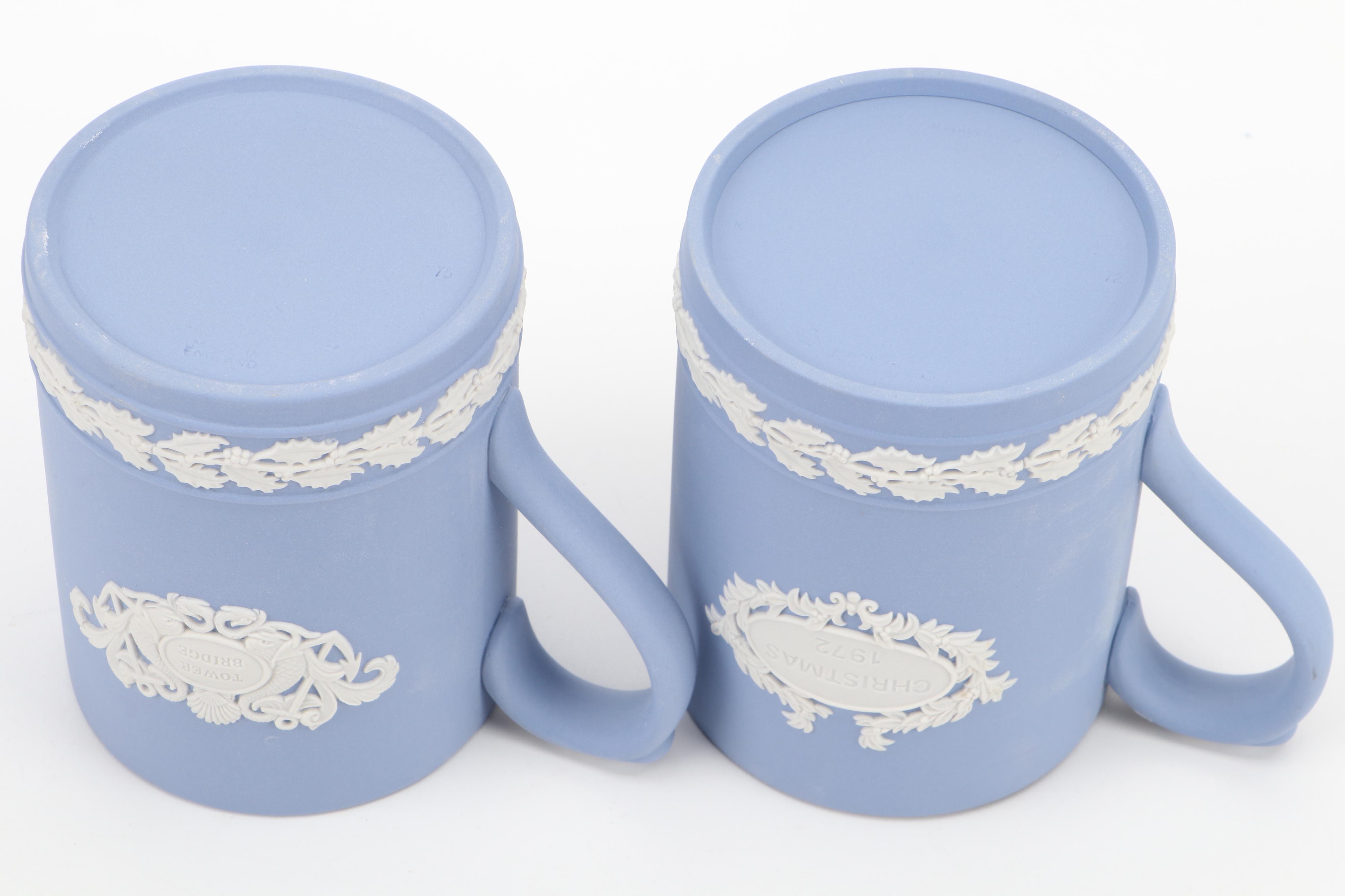 Wedgwood Annual Historical and Christmas Plates and Mugs, 1970s