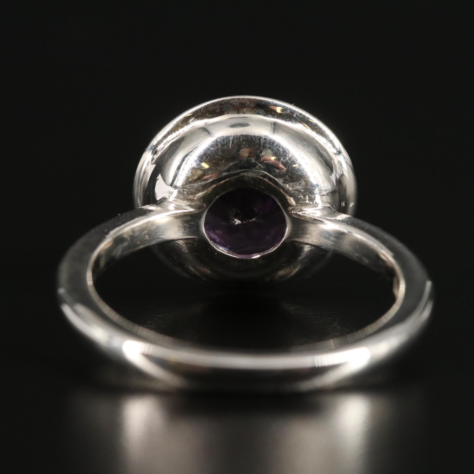 Sterling Amethyst Ring