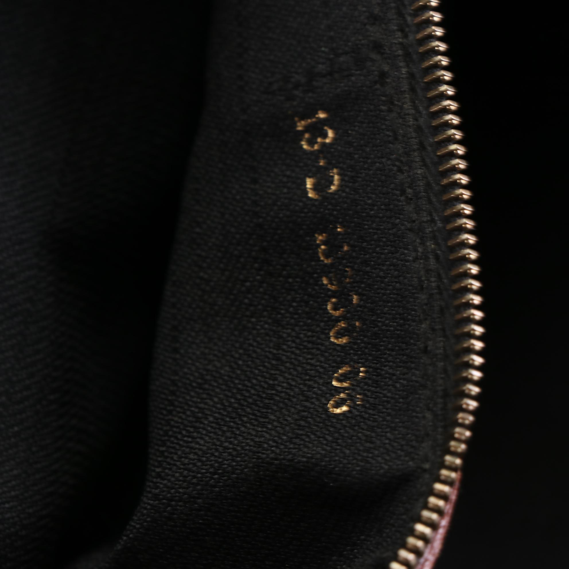 Fendi Shoulder Tote in Pequin Stripe Coated Canvas with Leather Trim