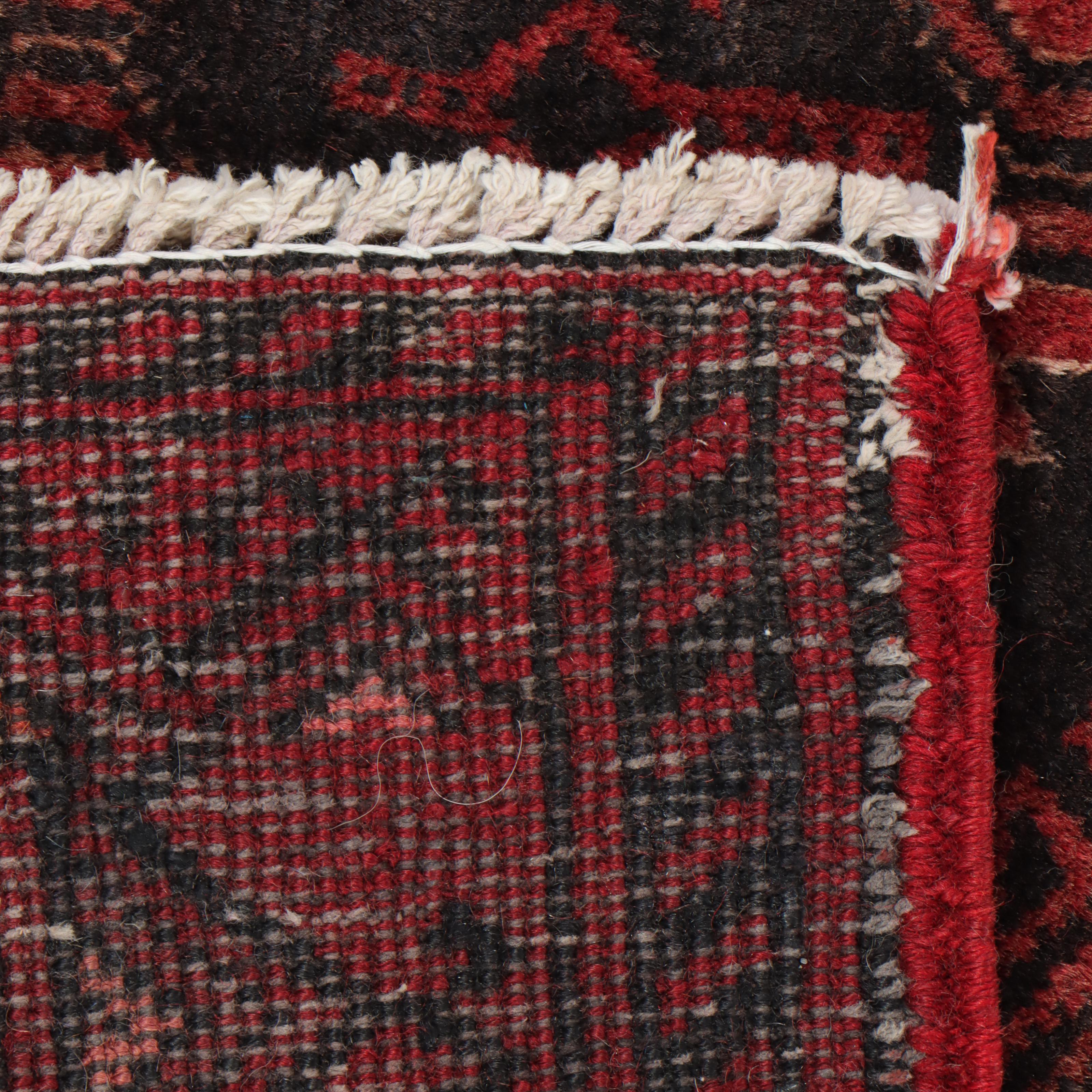 4'5 x 7'8 Hand-Knotted Persian Baluch Area Rug