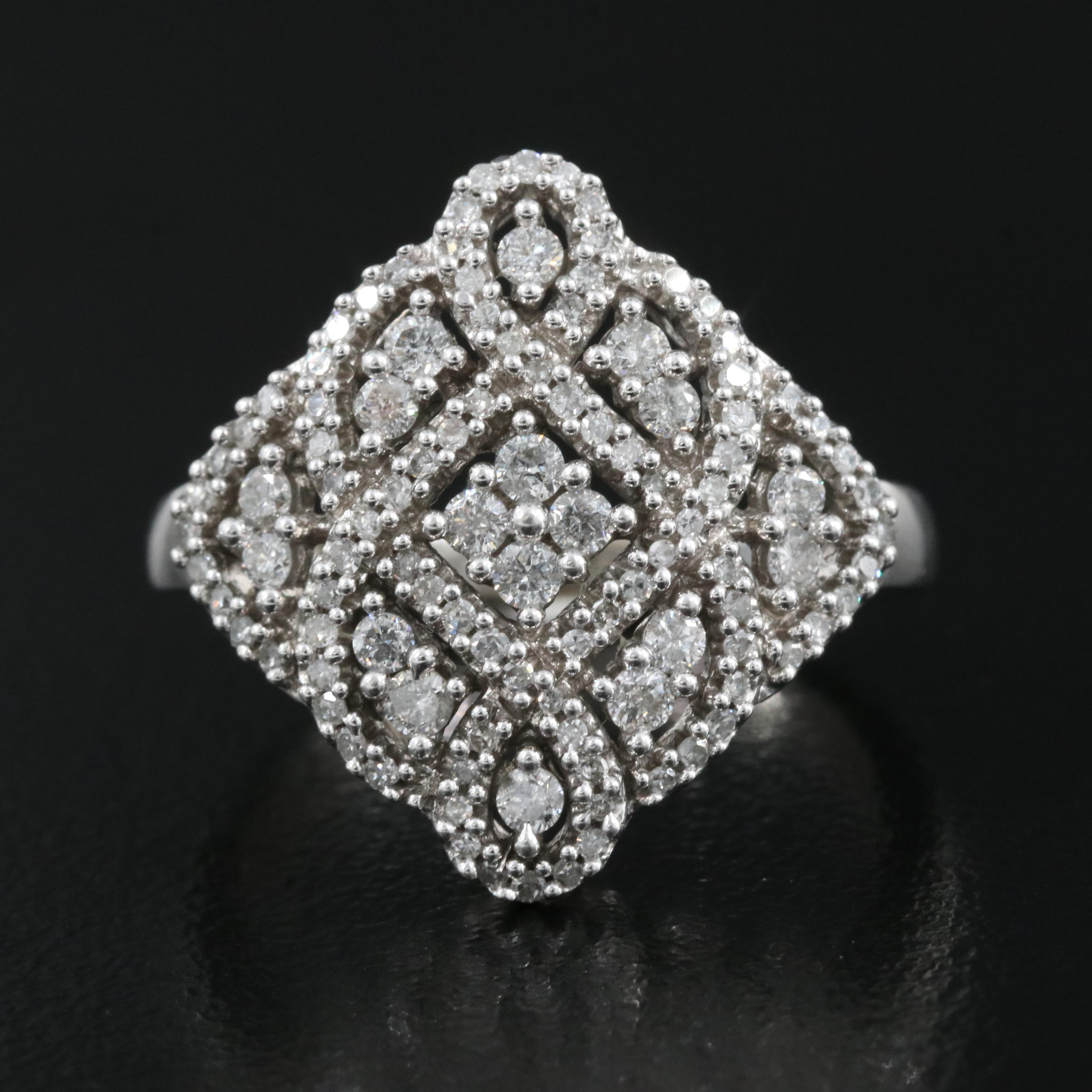 10K 0.50 CTW Diamond Ring