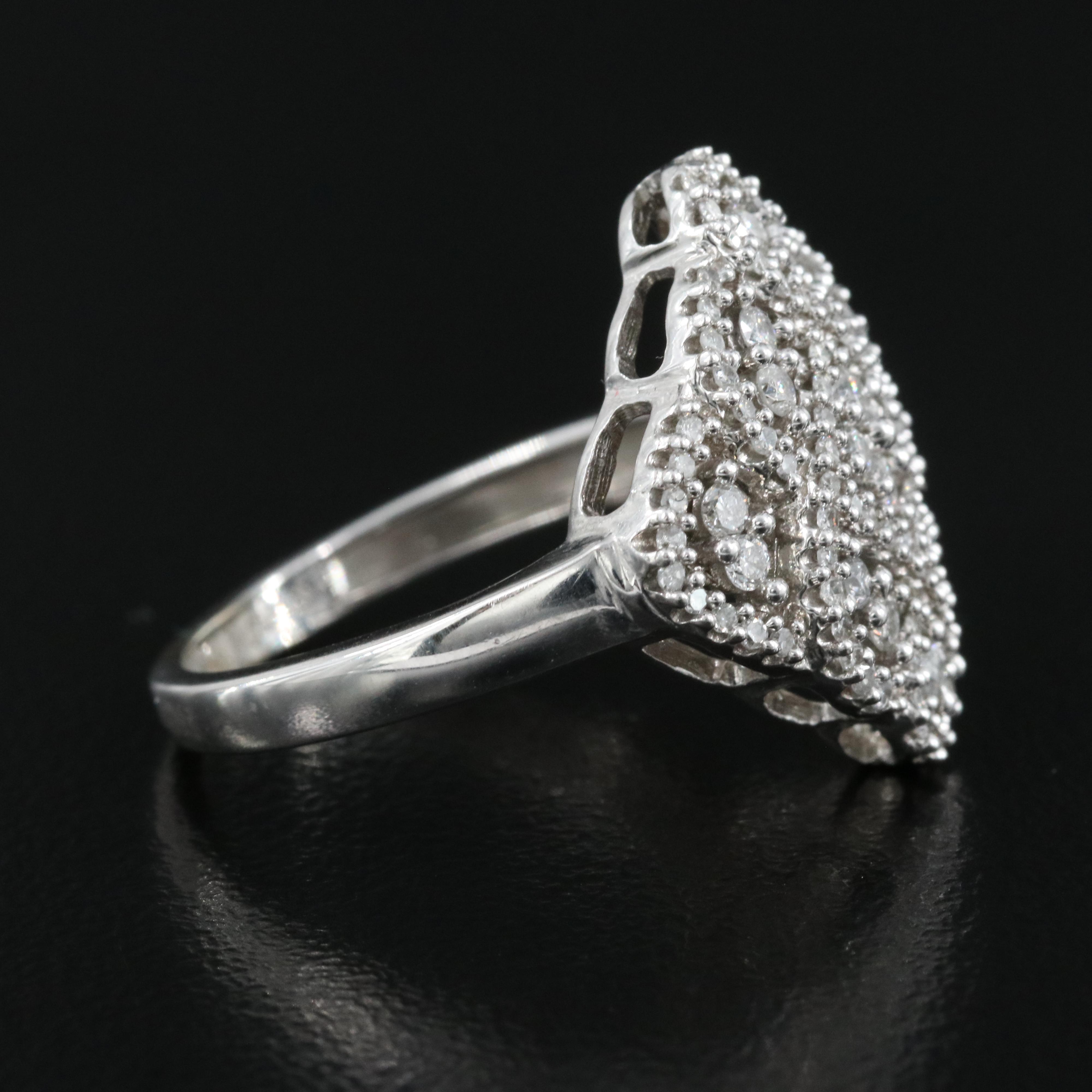 10K 0.50 CTW Diamond Ring