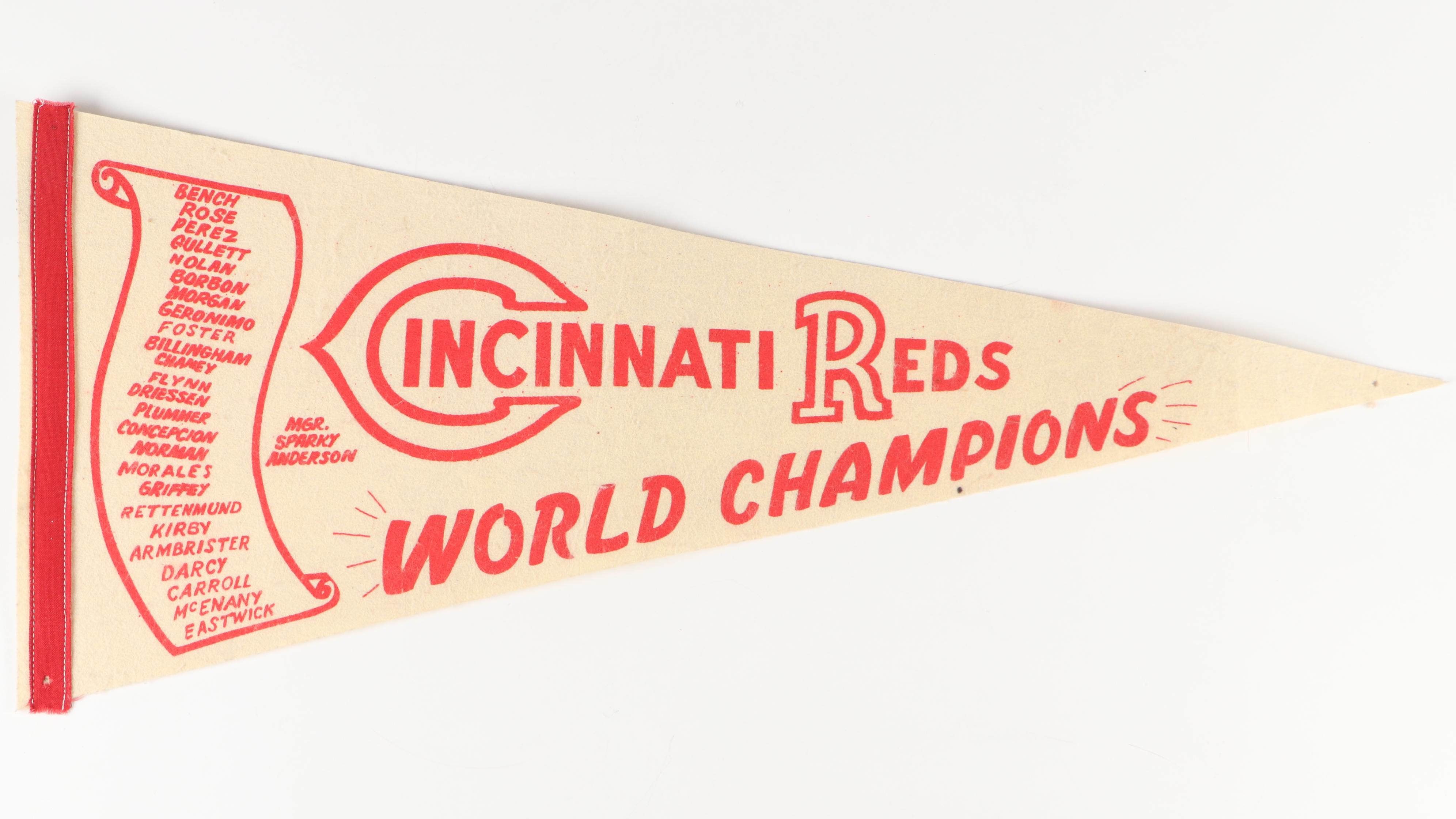 Cincinnati Reds World Series Champs, More Pennants, 1975 and 1976 MLB Yearbooks