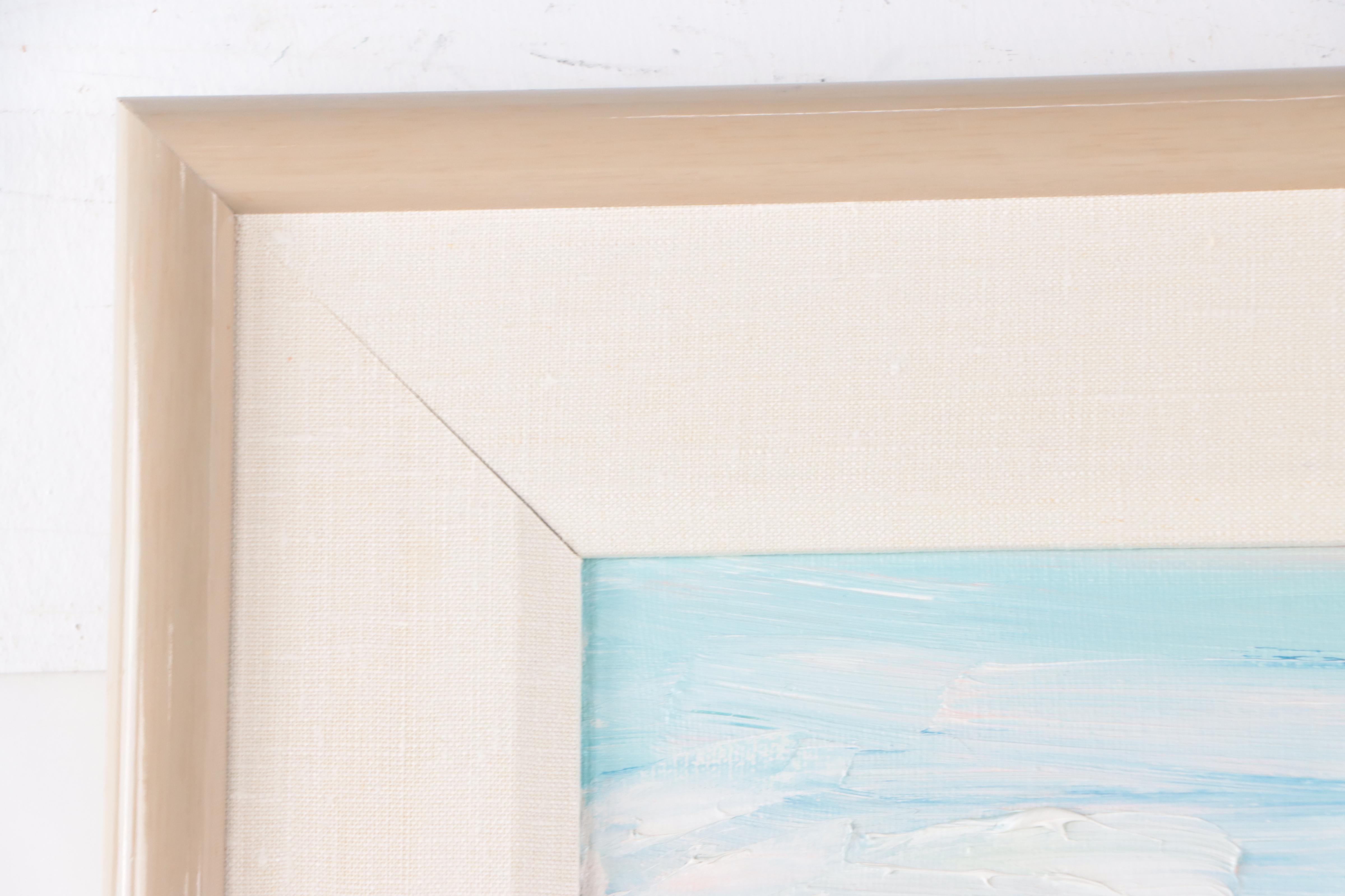 Abstract Expressionist Style Landscape Impasto Acrylic Painting