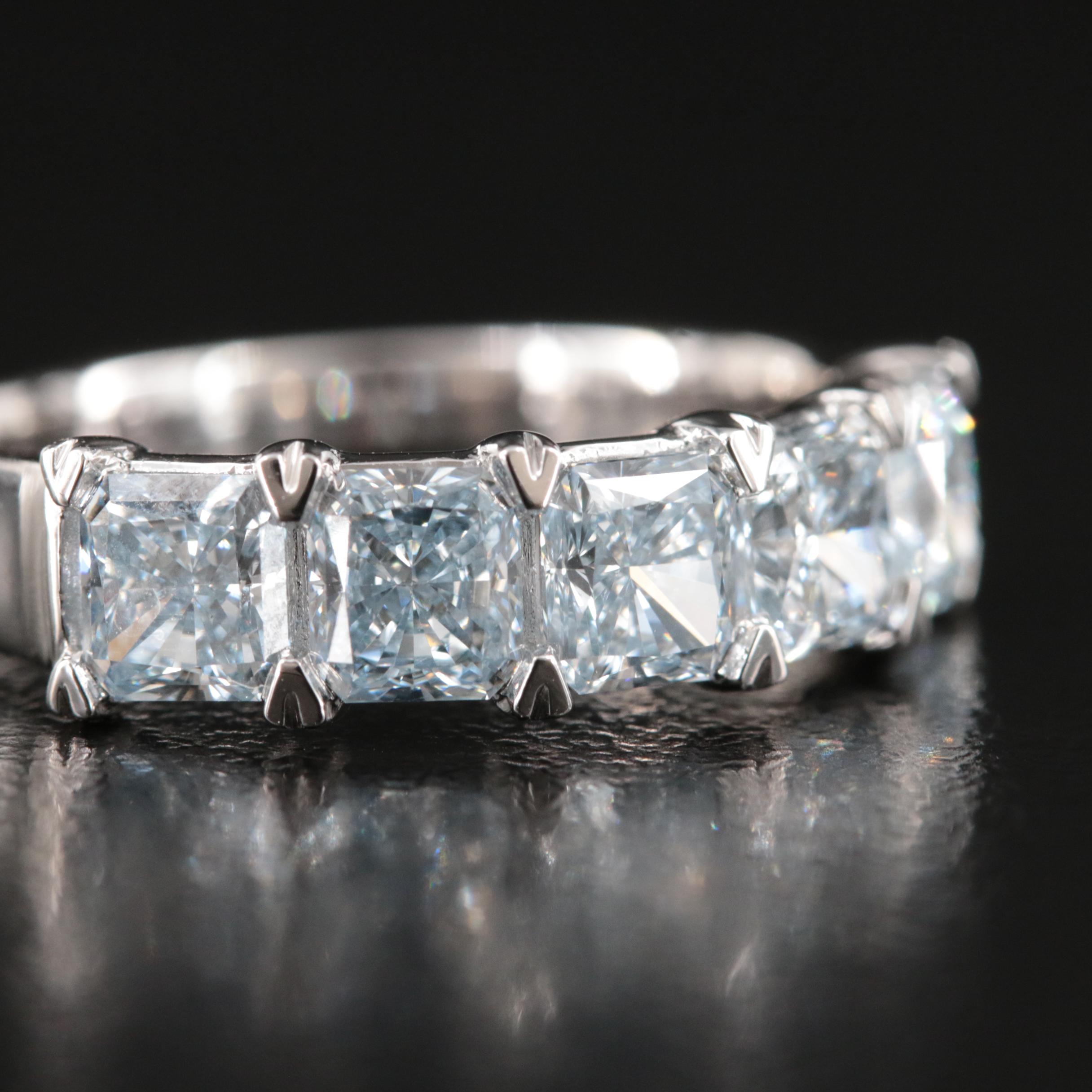 14K 2.10 CTW Lab Grown Diamond Band