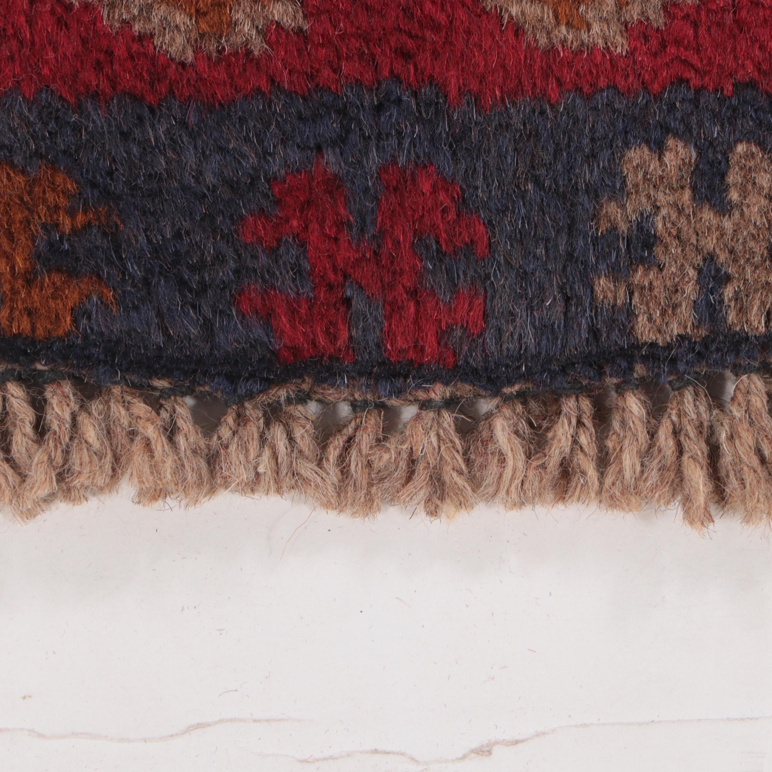 3'10 x 6'9 Hand-Knotted Afghan Baluch Area Rug