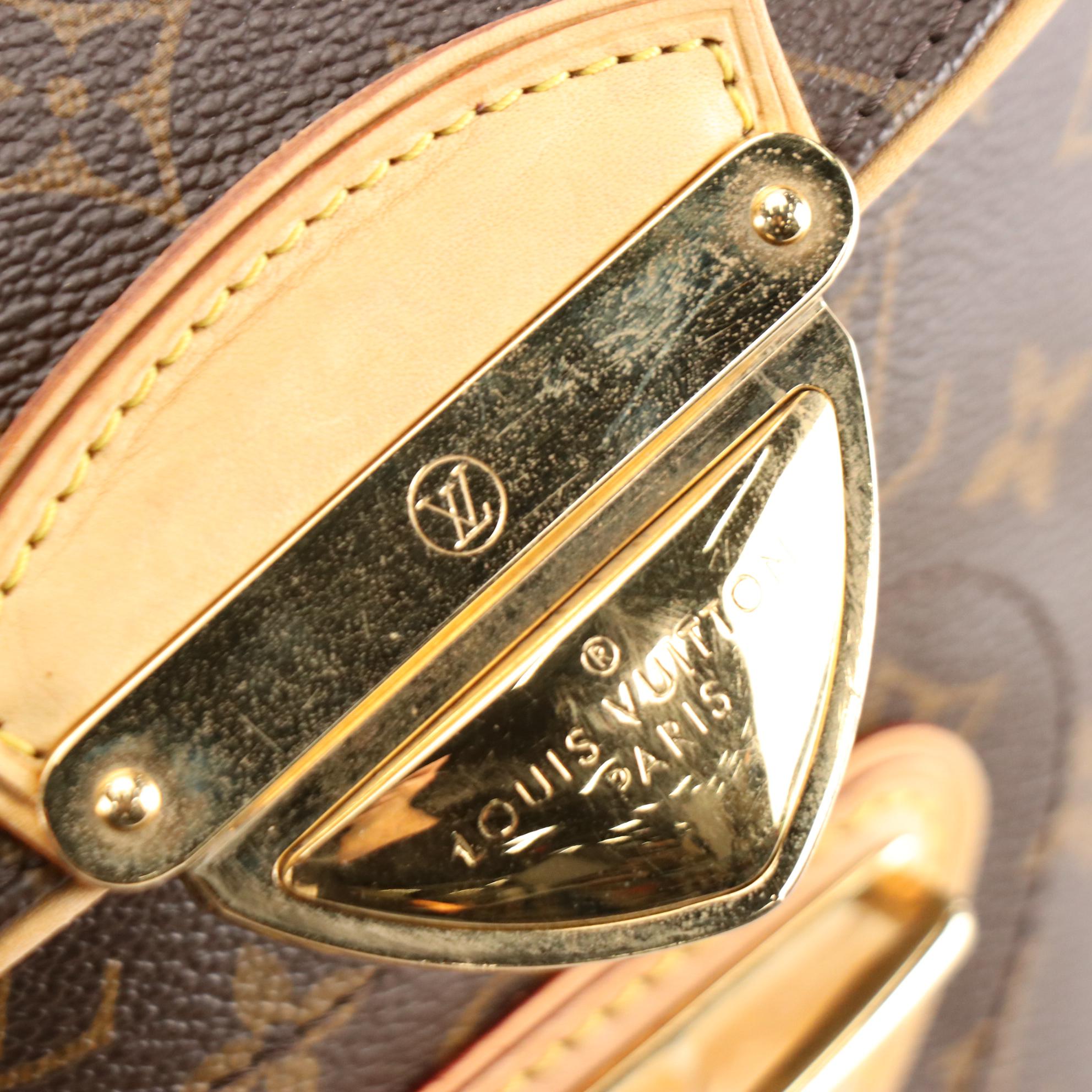 Louis Vuitton Beverly GM Bag in Monogram Canvas and Vachetta Leather