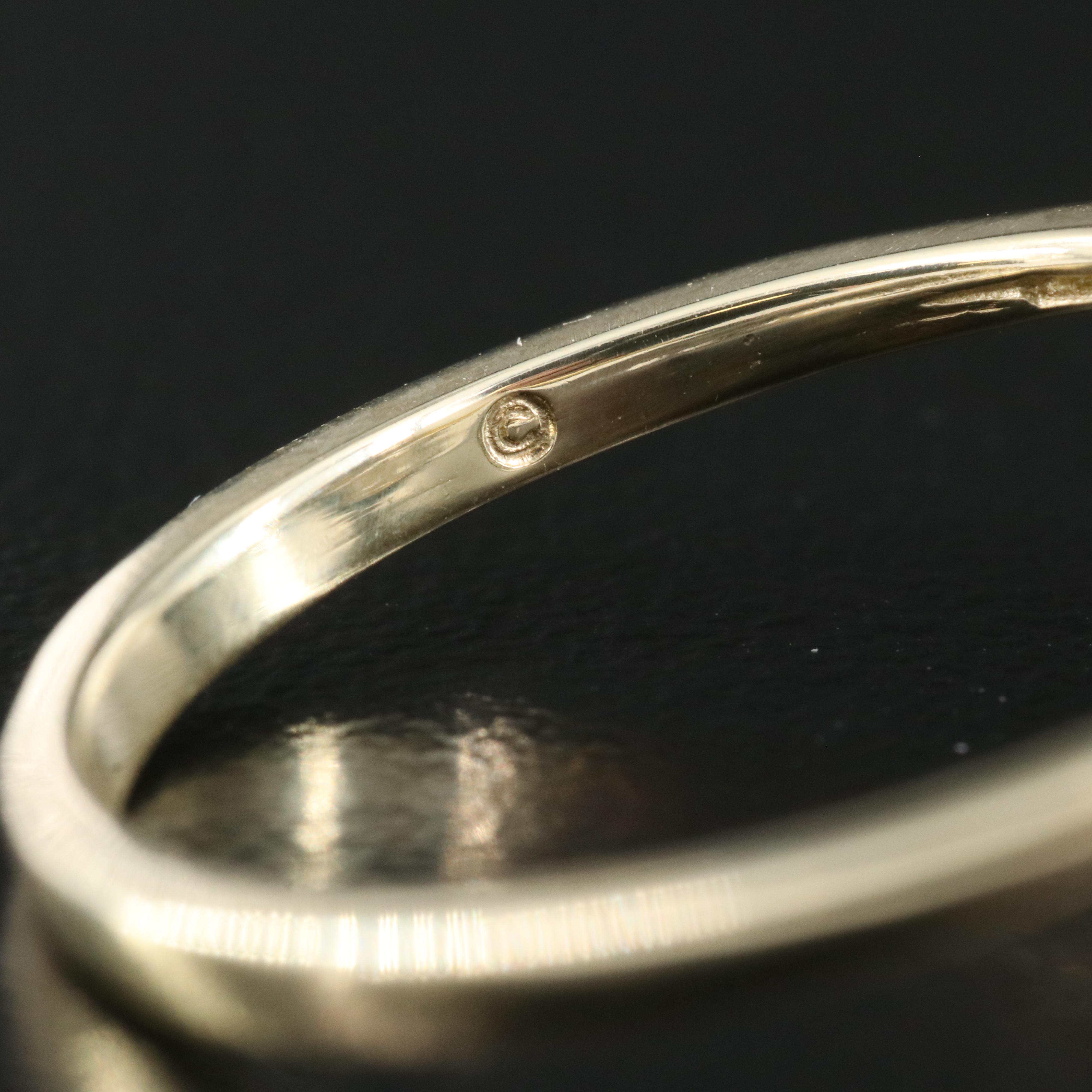 14K 0.72 CTW Diamond Cluster Ring