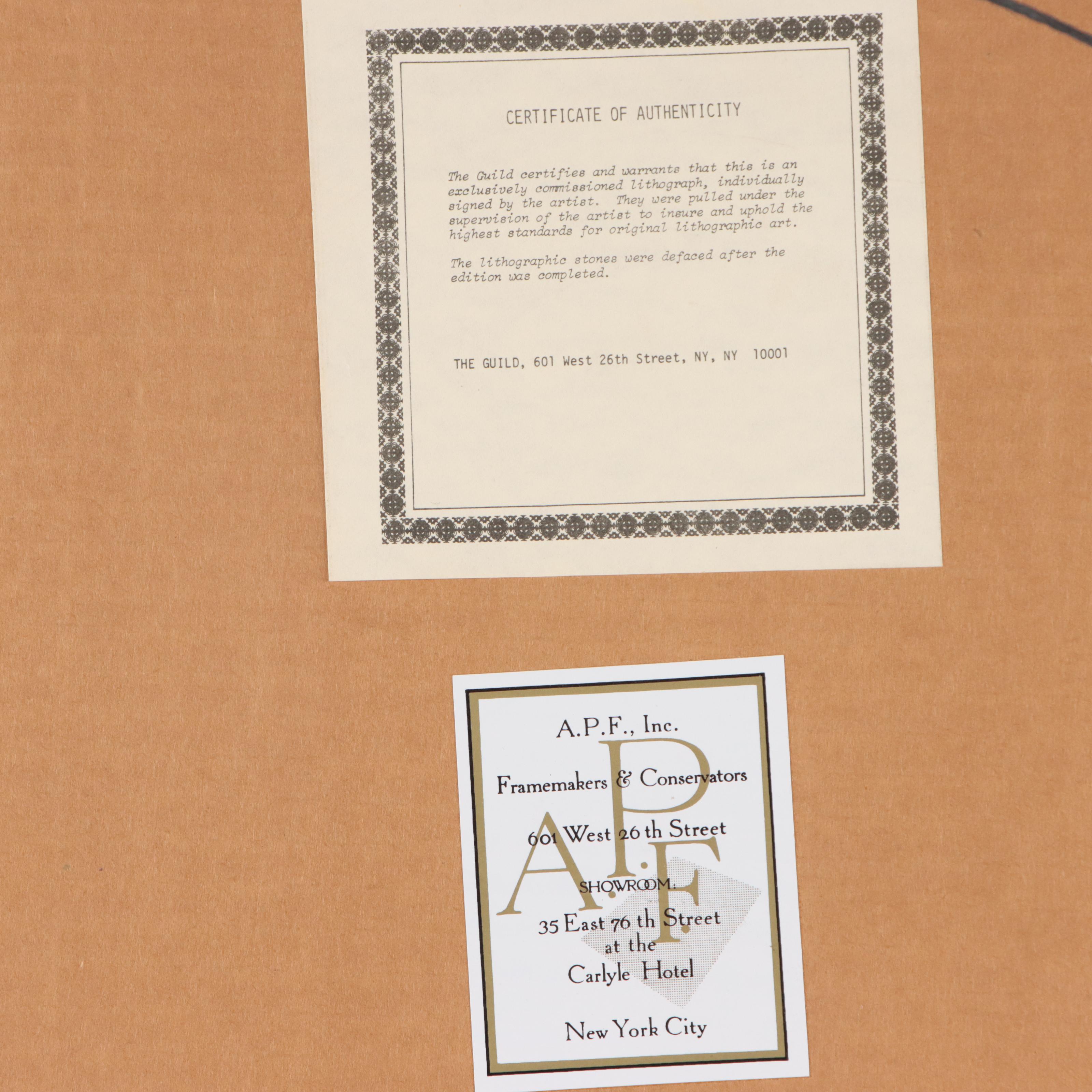 Art Expo New York Marc Chagall Lithograph Poster