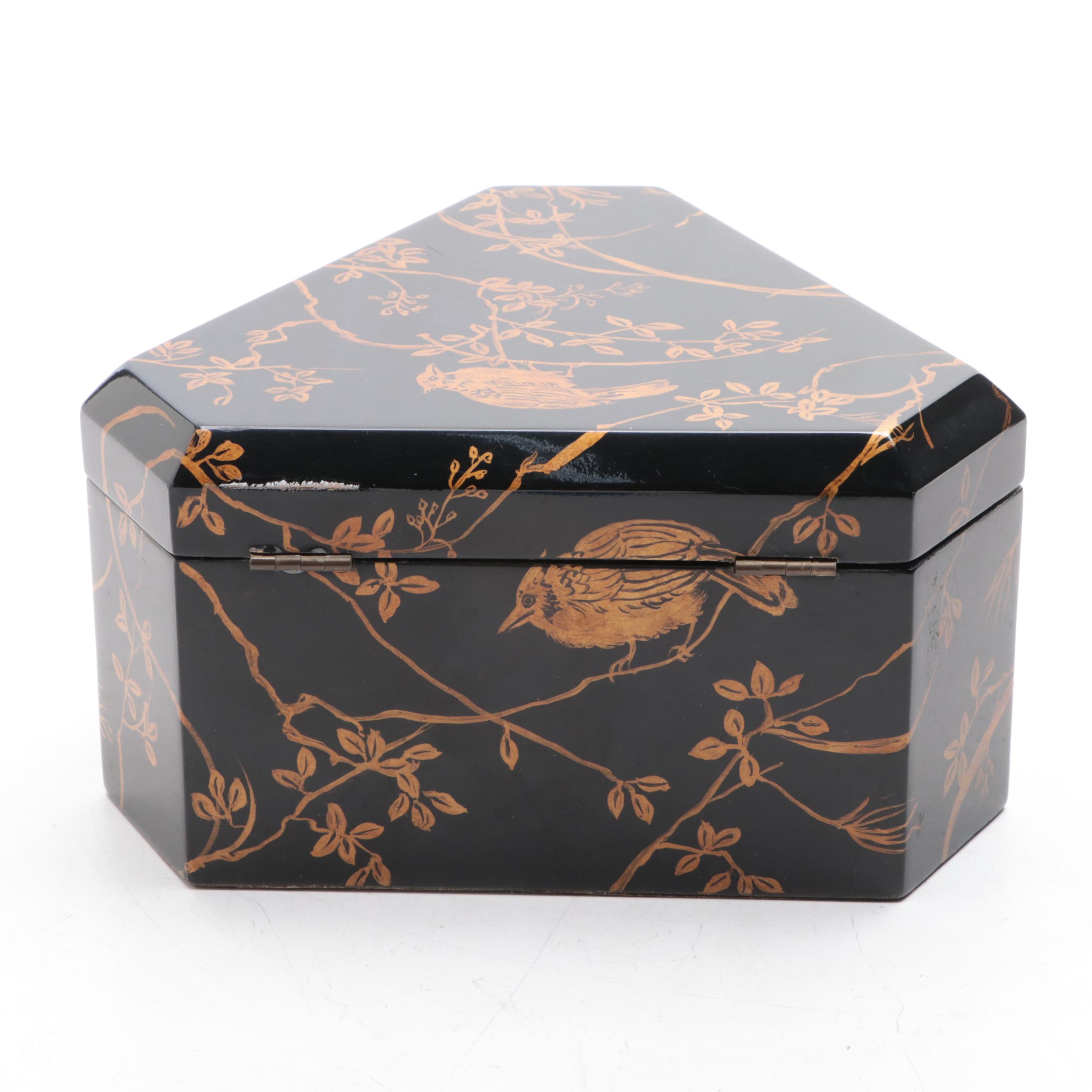 Maitland-Smith Resin Lacquerware Box